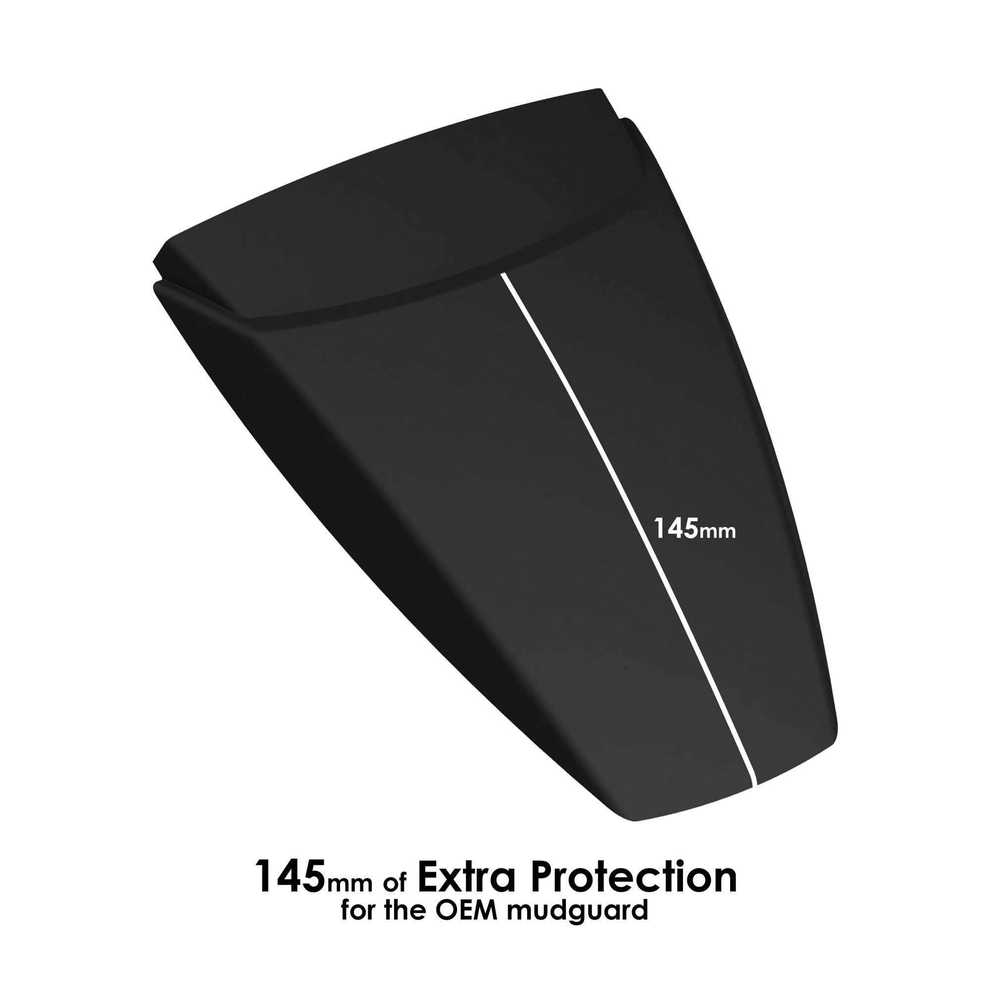 Pyramid Extenda Fenda | Matte Black | Suzuki GSX-8S 2023>Current - Pyramid Motorcycle Accessories