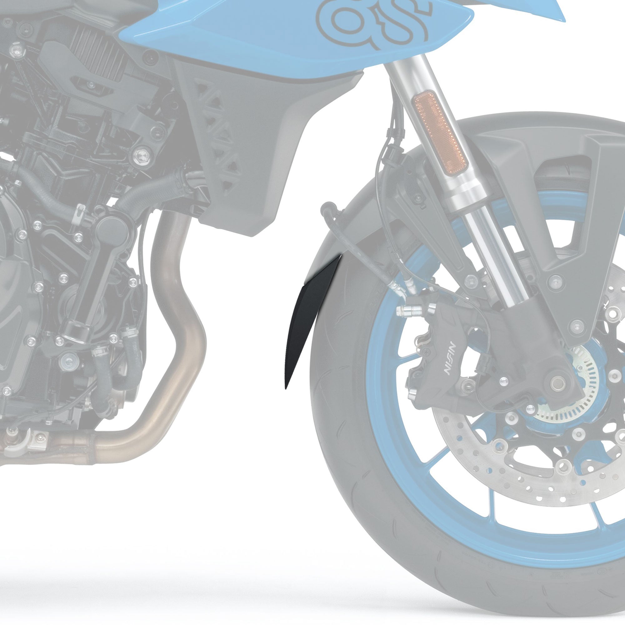Pyramid Extenda Fenda | Matte Black | Suzuki GSX-8S 2023>Current - Pyramid Motorcycle Accessories