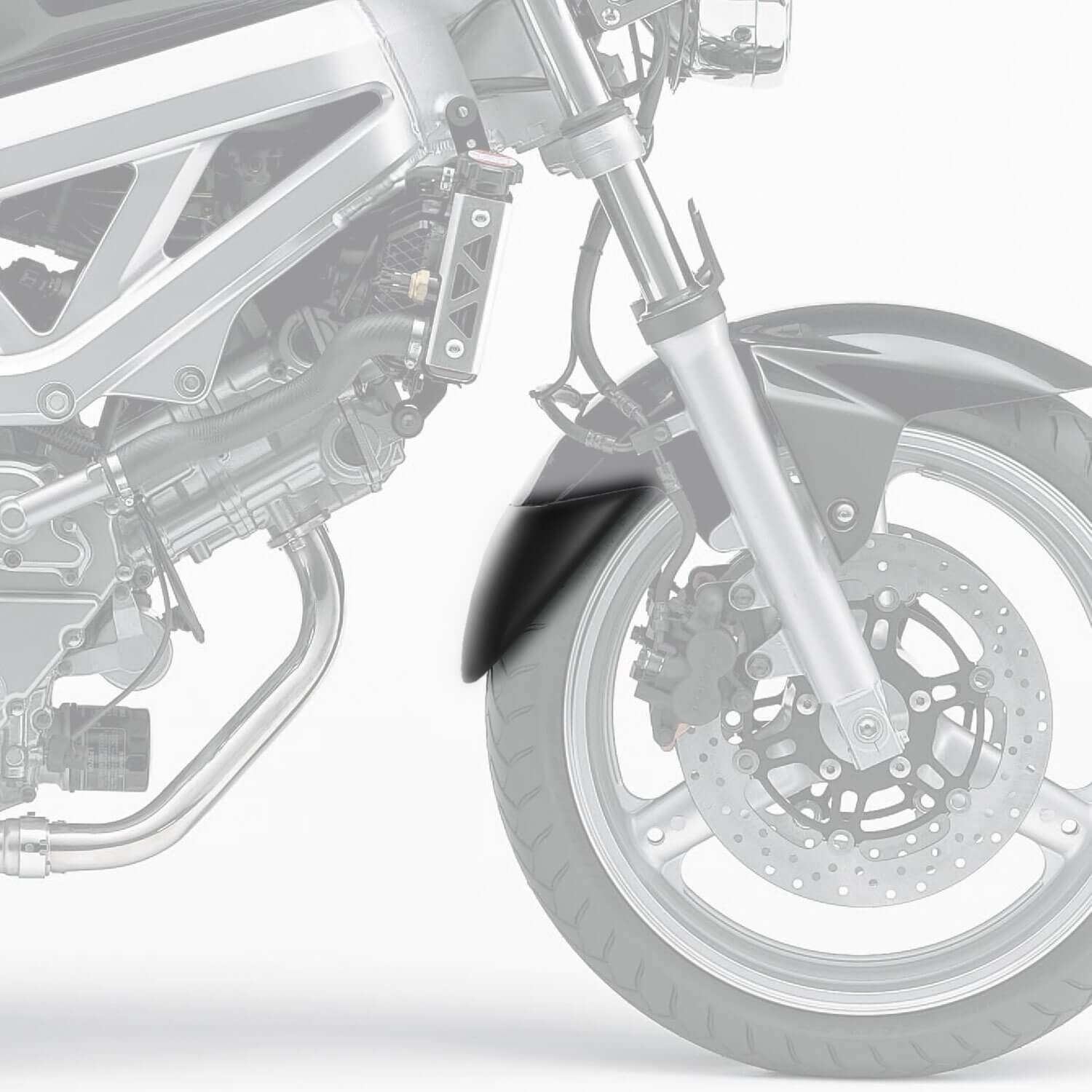 Pyramid Extenda Fenda | Matte Black | Suzuki SV650 1999>2002 - Shop name