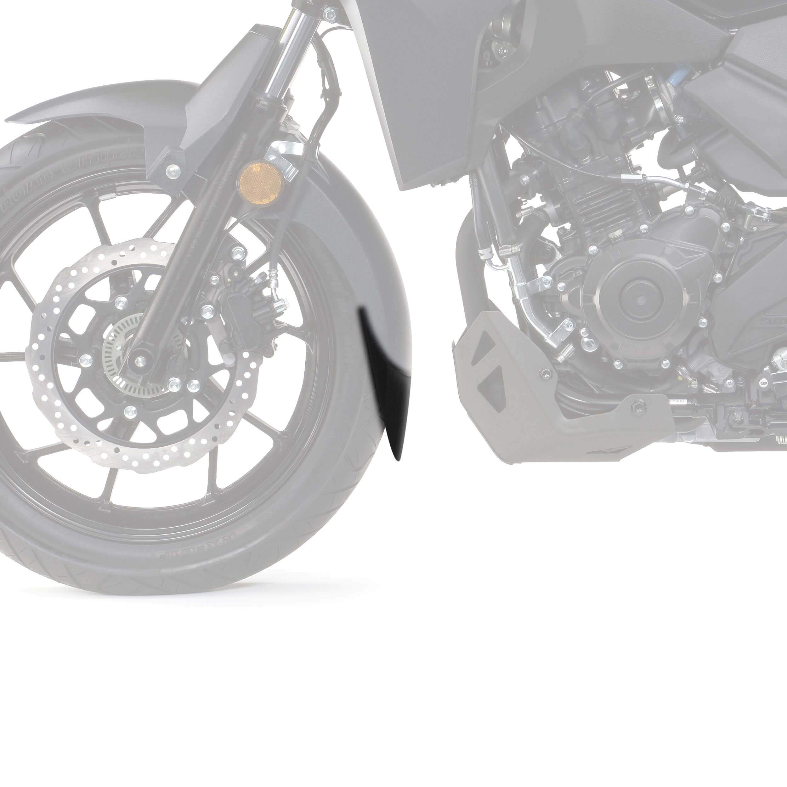 Pyramid Extenda Fenda | Matte Black | Suzuki V-Strom 250 2017>Current - Shop name