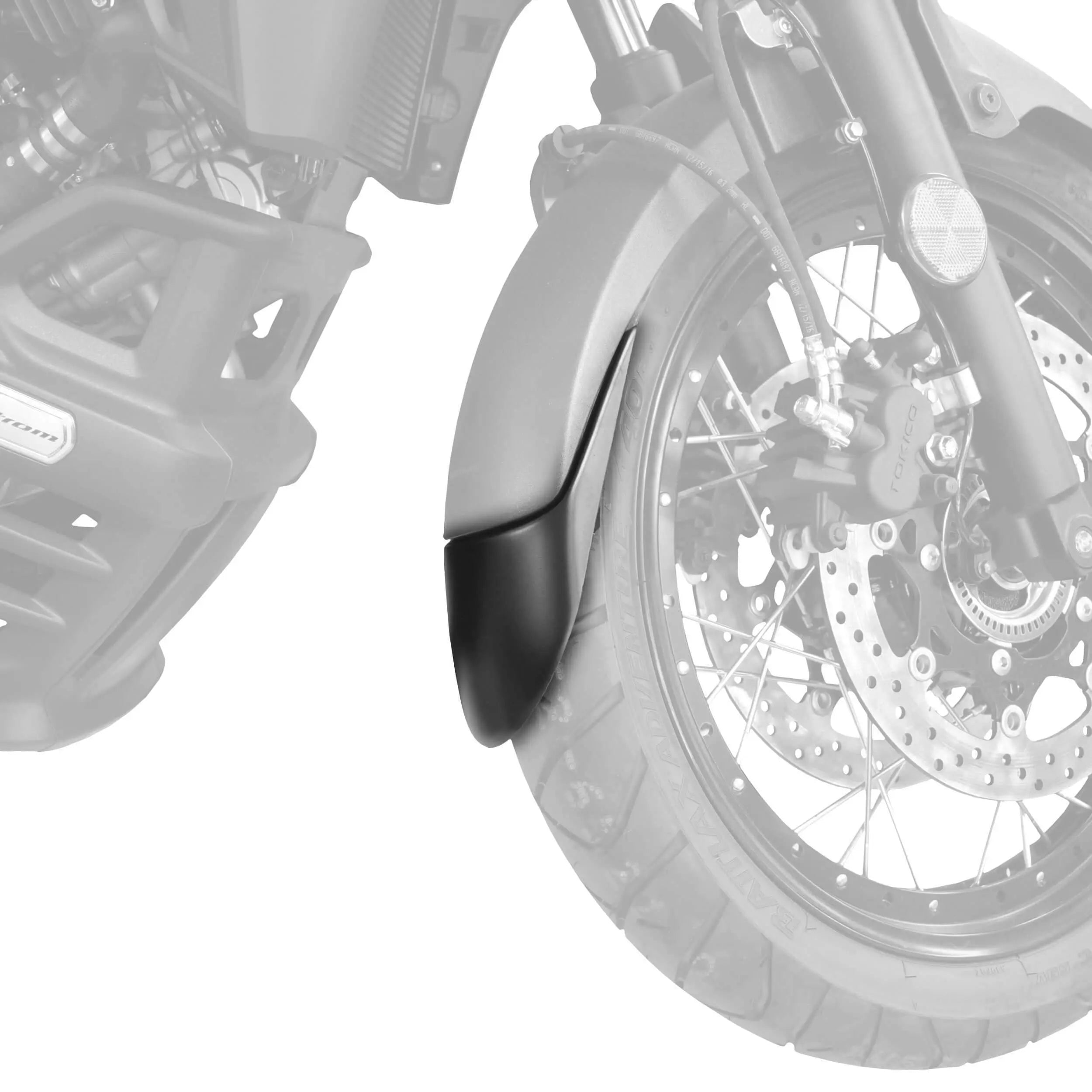 Pyramid Extenda Fenda | Matte Black | Suzuki V-Strom 650XT 2012>Current - Shop name