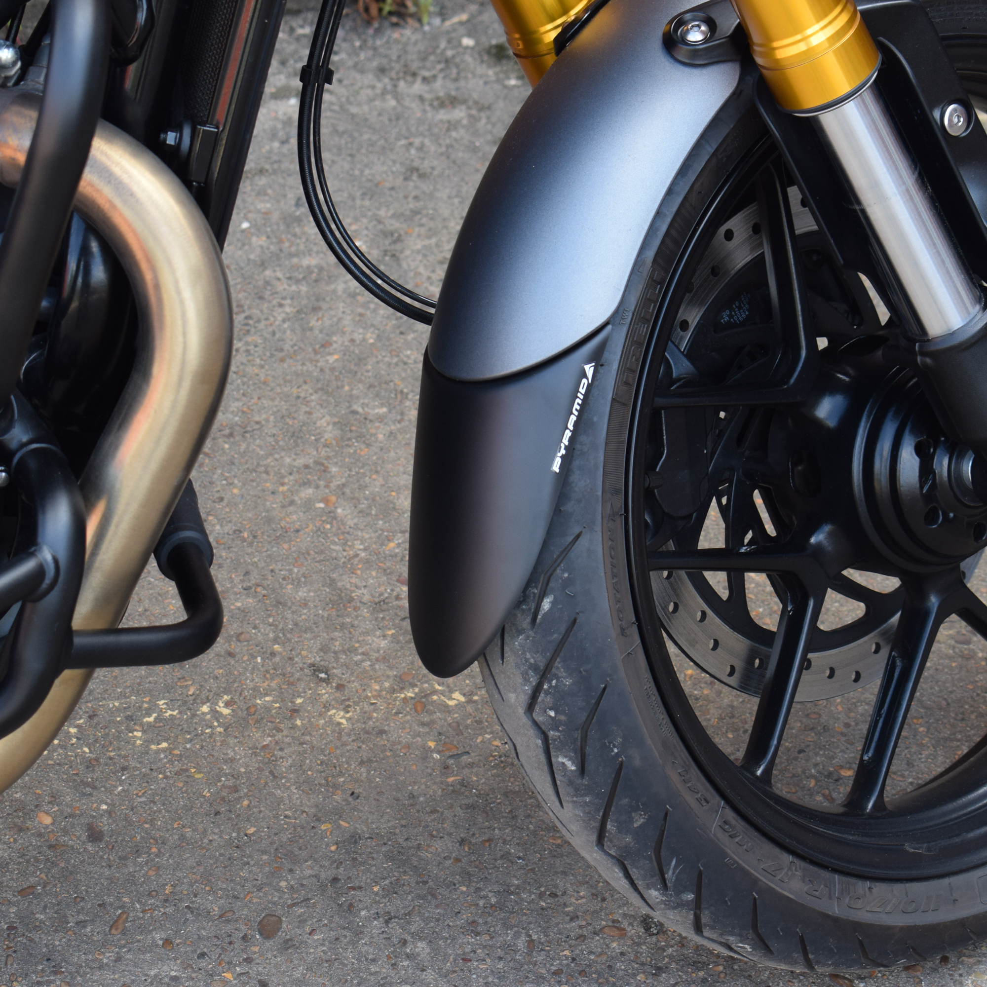 Pyramid Extenda Fenda | Matte Black | Triumph Speed 400 2024>Current - Shop name