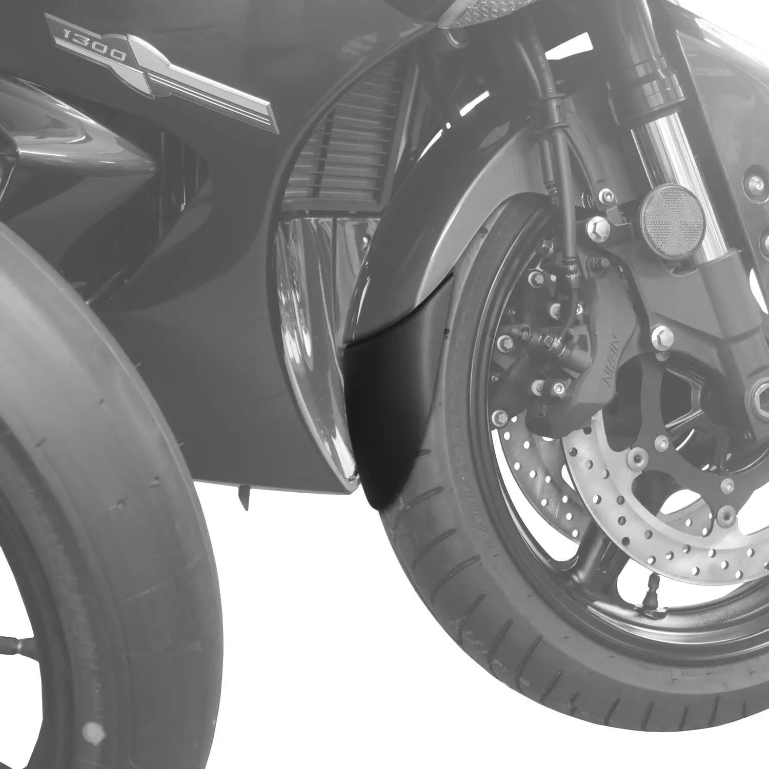 Pyramid Extenda Fenda | Matte Black | Yamaha FJR 1300 2006>2020 - Shop name