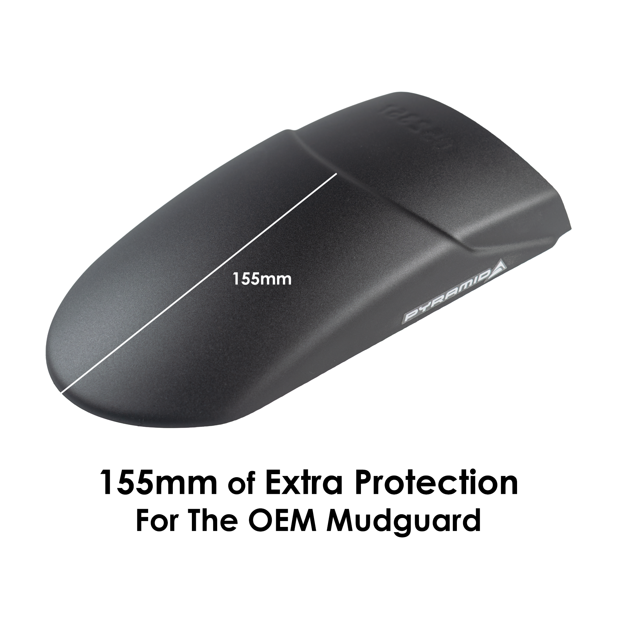Pyramid Extenda Fenda | Matte Black | Yamaha Tracer 7 inc GT 2025>Current - Pyramid Motorcycle Accessories