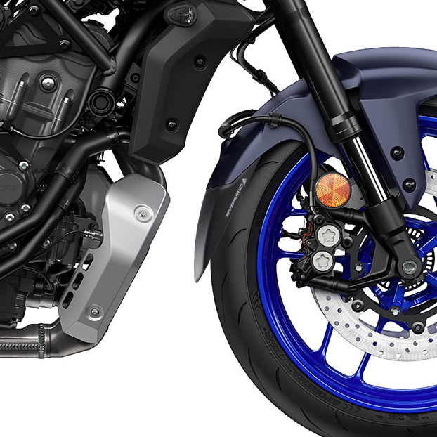 Pyramid Extenda Fenda | Matte Black | Yamaha MT-07 2025>Current - Pyramid Motorcycle Accessories