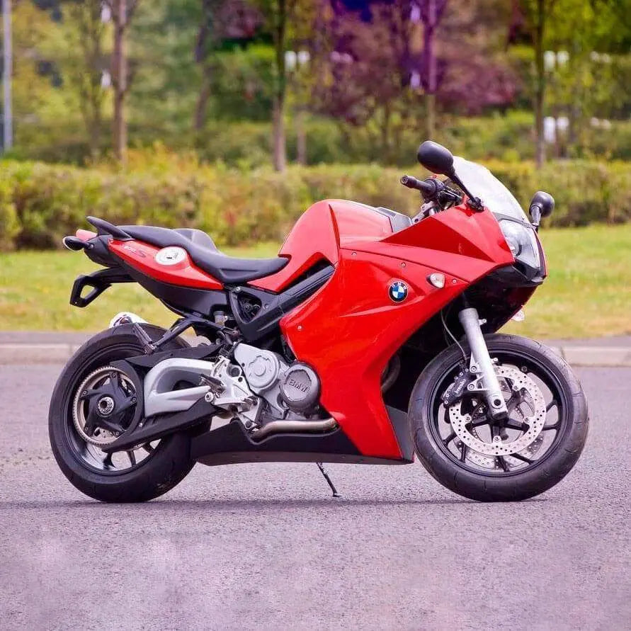 Pyramid Fairing Lowers | Gloss Red | BMW F 800 ST 2005>2012 - Shop name