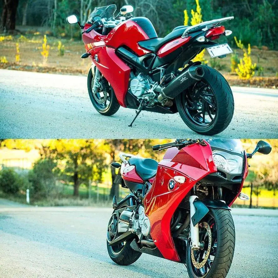 Pyramid Fairing Lowers | Gloss Red | BMW F 800 ST 2005>2012 - Shop name