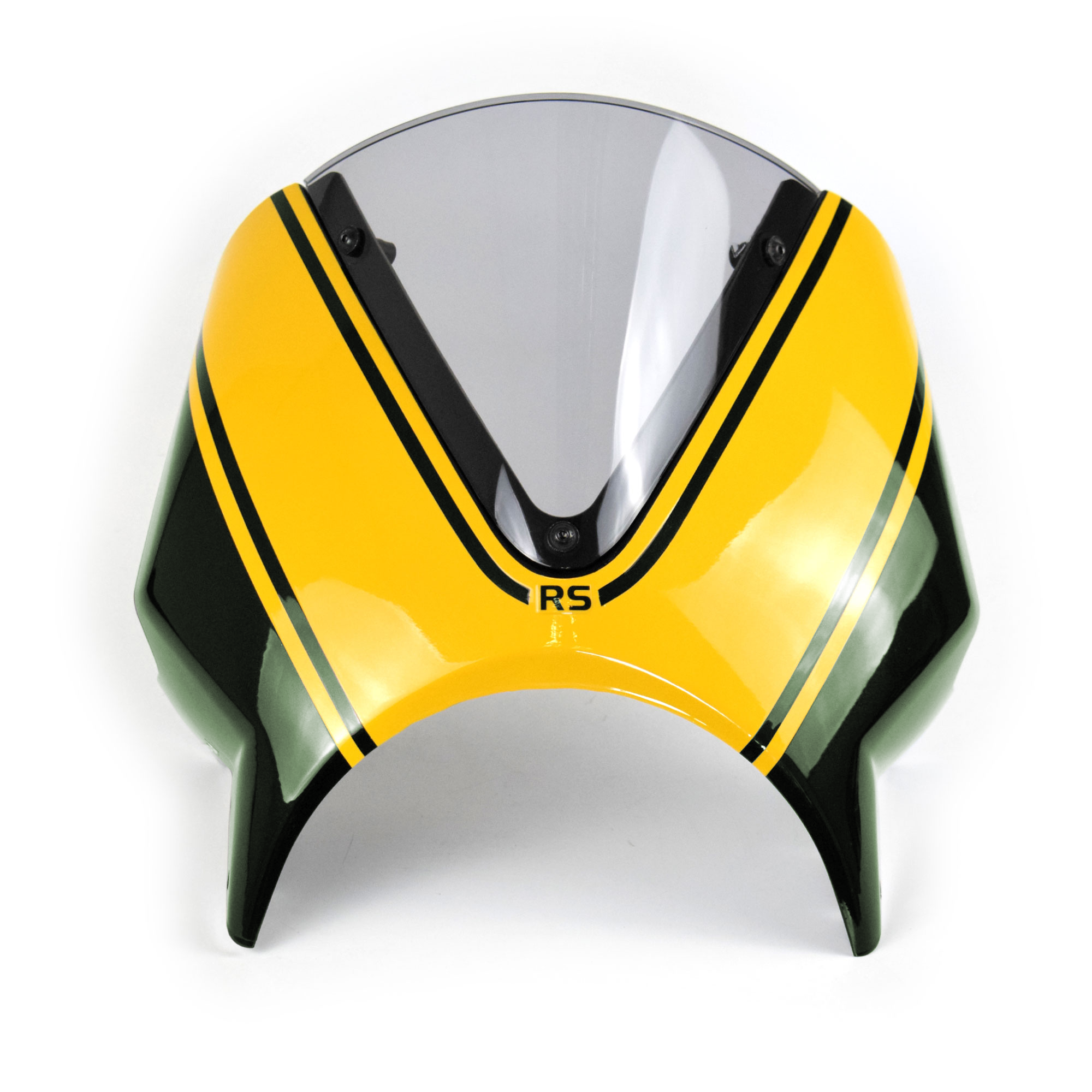 Pyramid Fly Screen | Candy Green/Metallic Yellow | Kawasaki Z 900 RS 2024>Current - Shop name