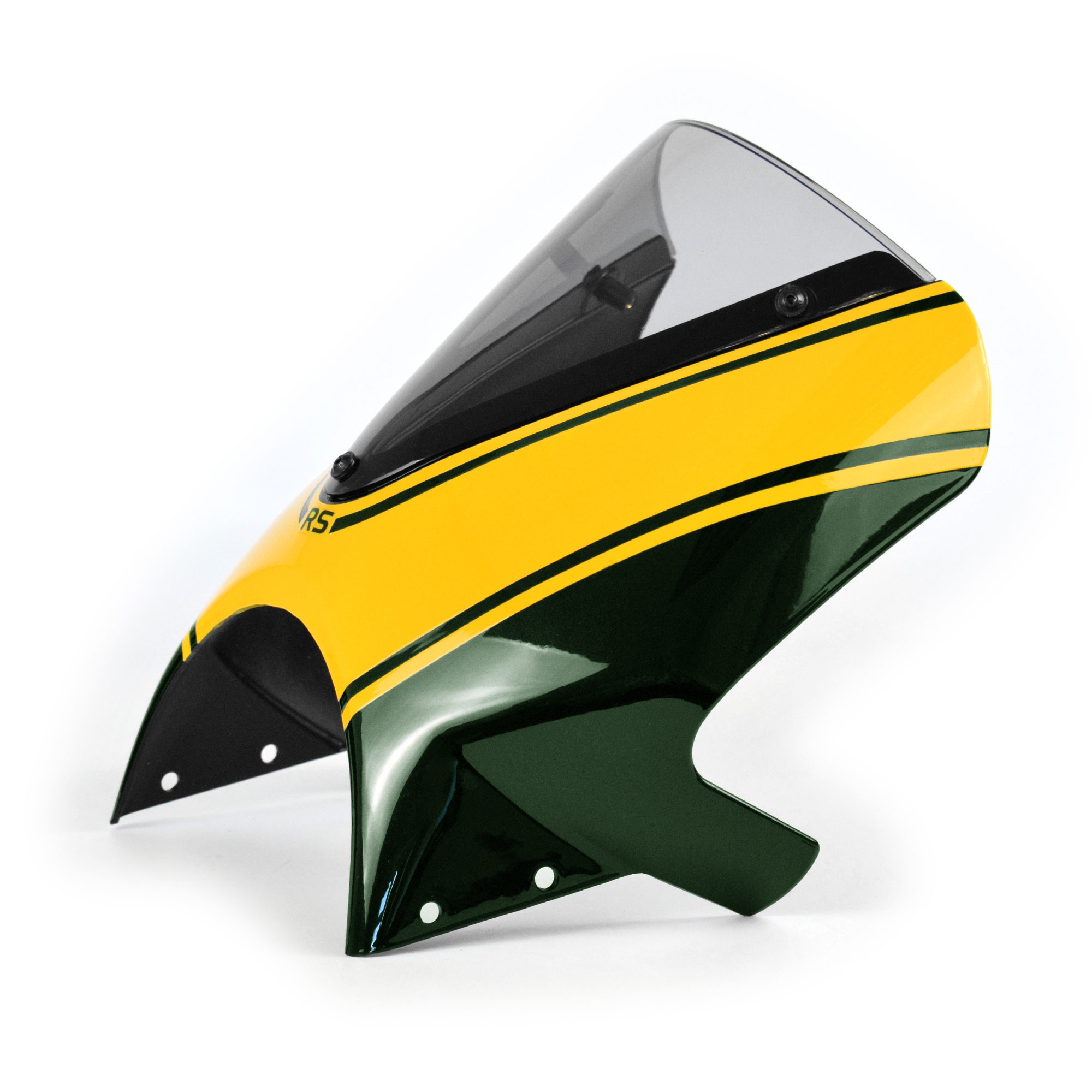 Pyramid Fly Screen | Candy Green/Metallic Yellow | Kawasaki Z 900 RS 2024>Current - Shop name