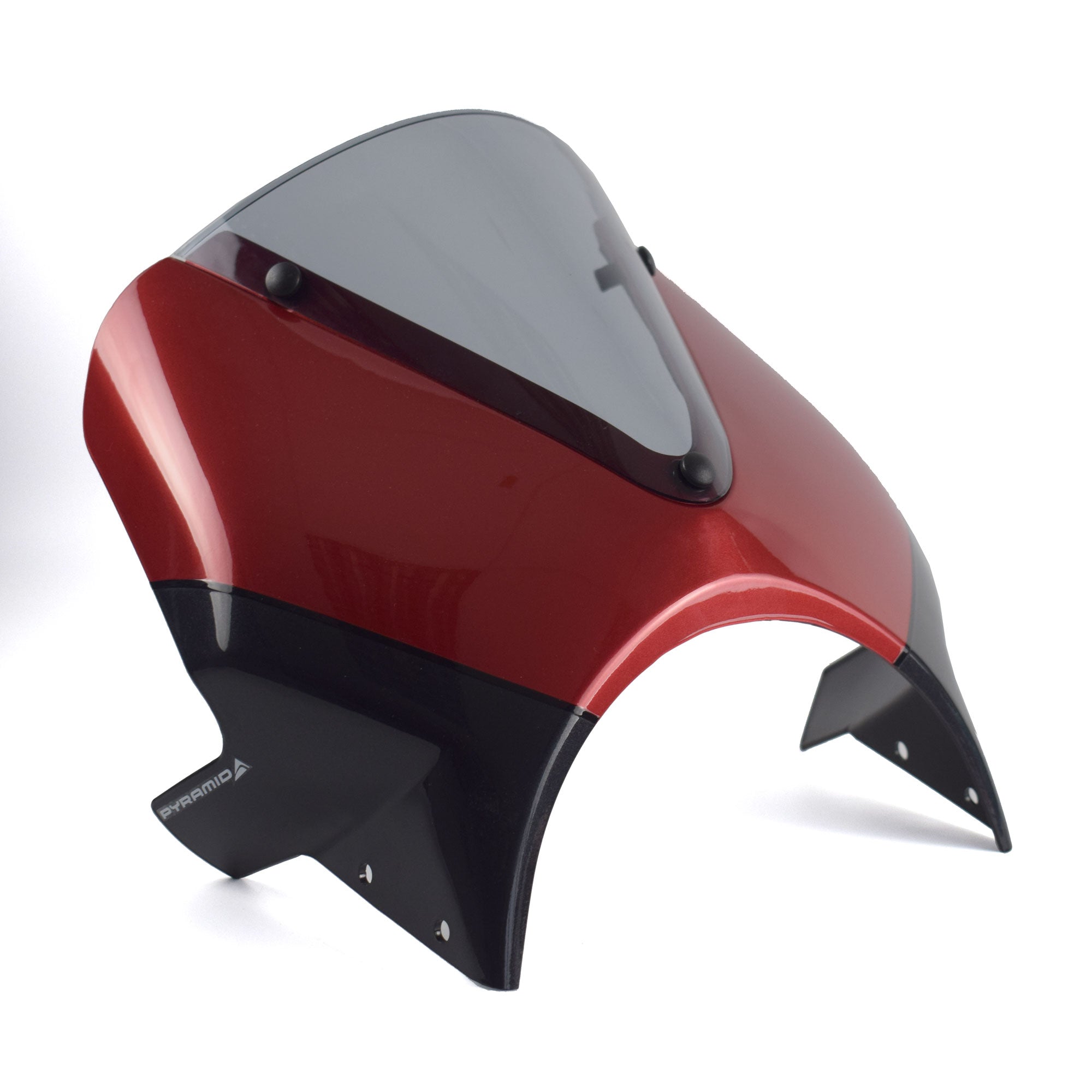 Pyramid Fly Screen | Carnival Red & Storm Grey | Triumph Speed Twin 1200 2024>2024 - Shop name