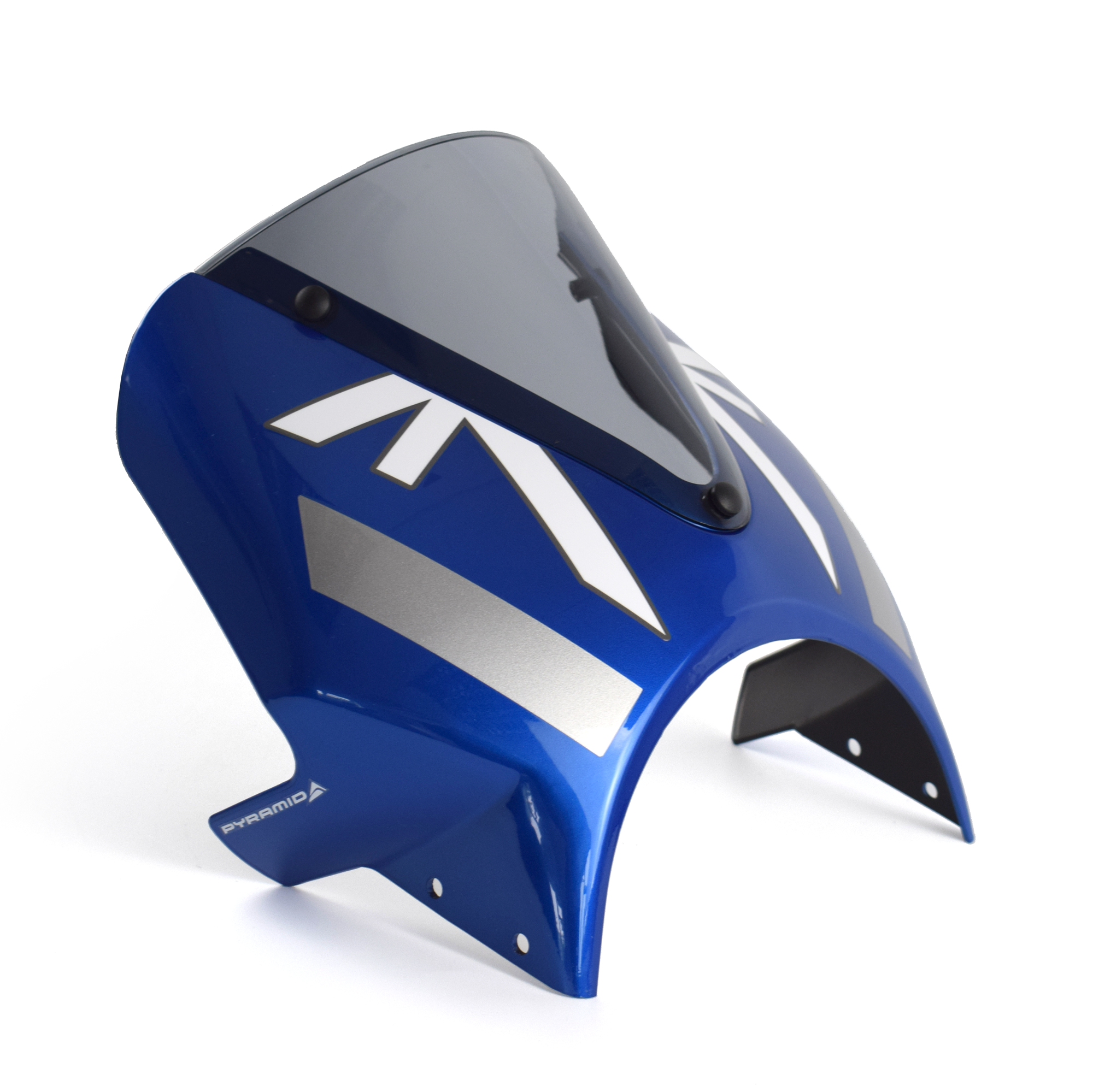 Pyramid Fly Screen | Caspian Blue/Storm Grey | Triumph Speed 400 2024>Current - Shop name