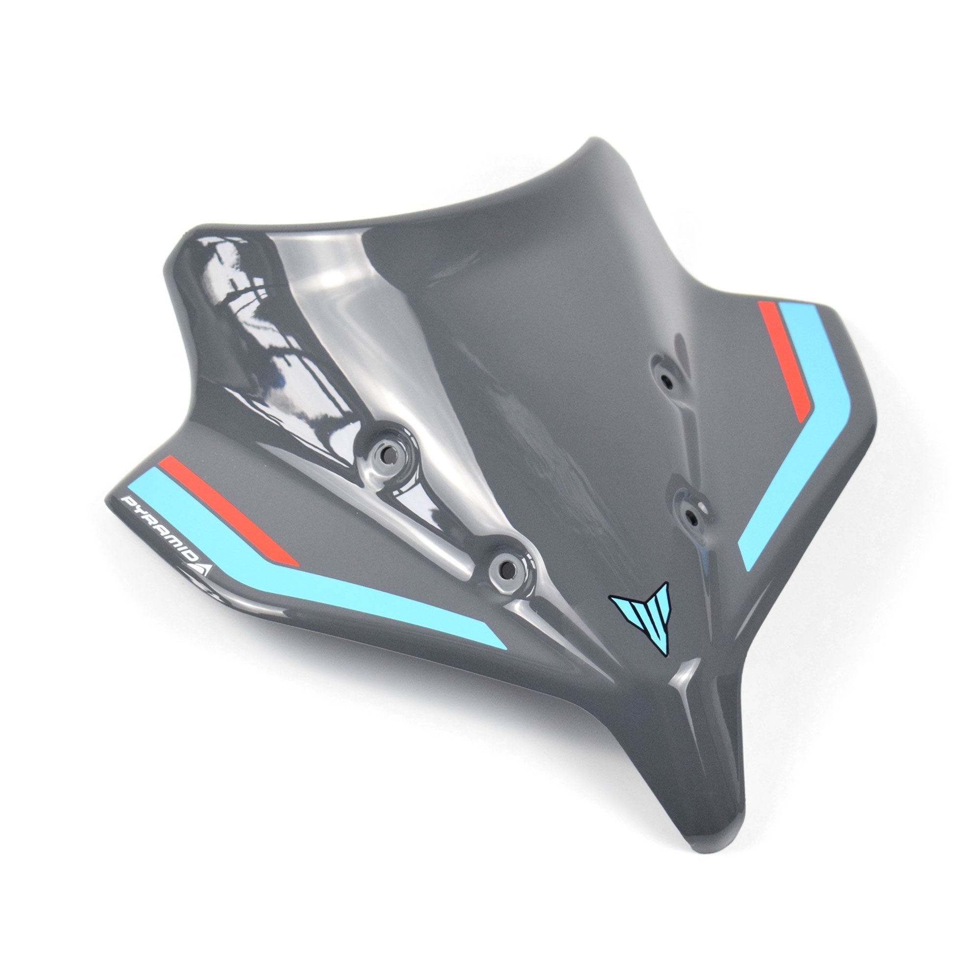 Pyramid Fly Screen | Cyan Storm Colours | Yamaha MT-10 2022>Current - Shop name