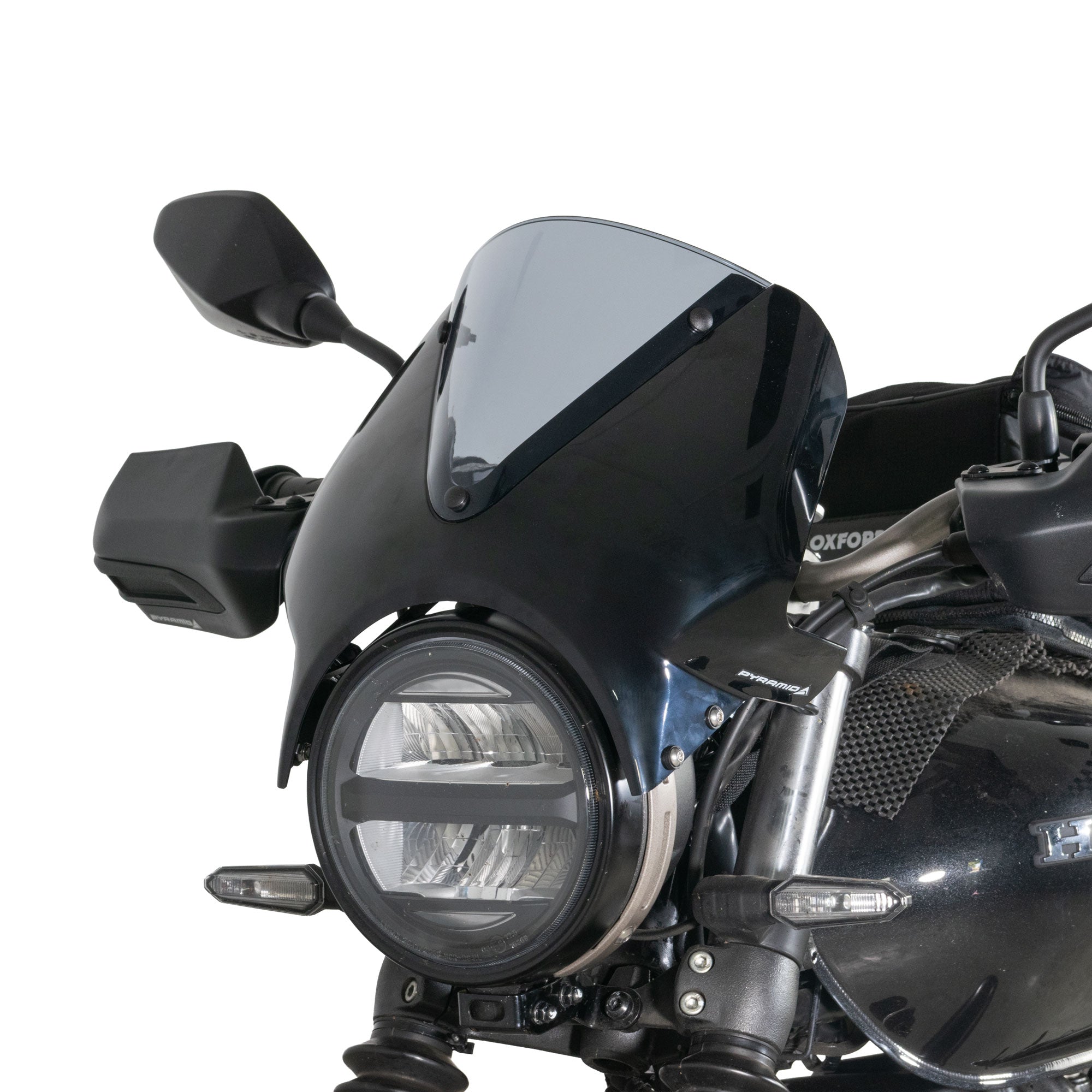 Pyramid Fly Screen | Pearl Deep Mud Grey | Honda GB350S 2025>Current - Pyramid Motorcycle Accessories