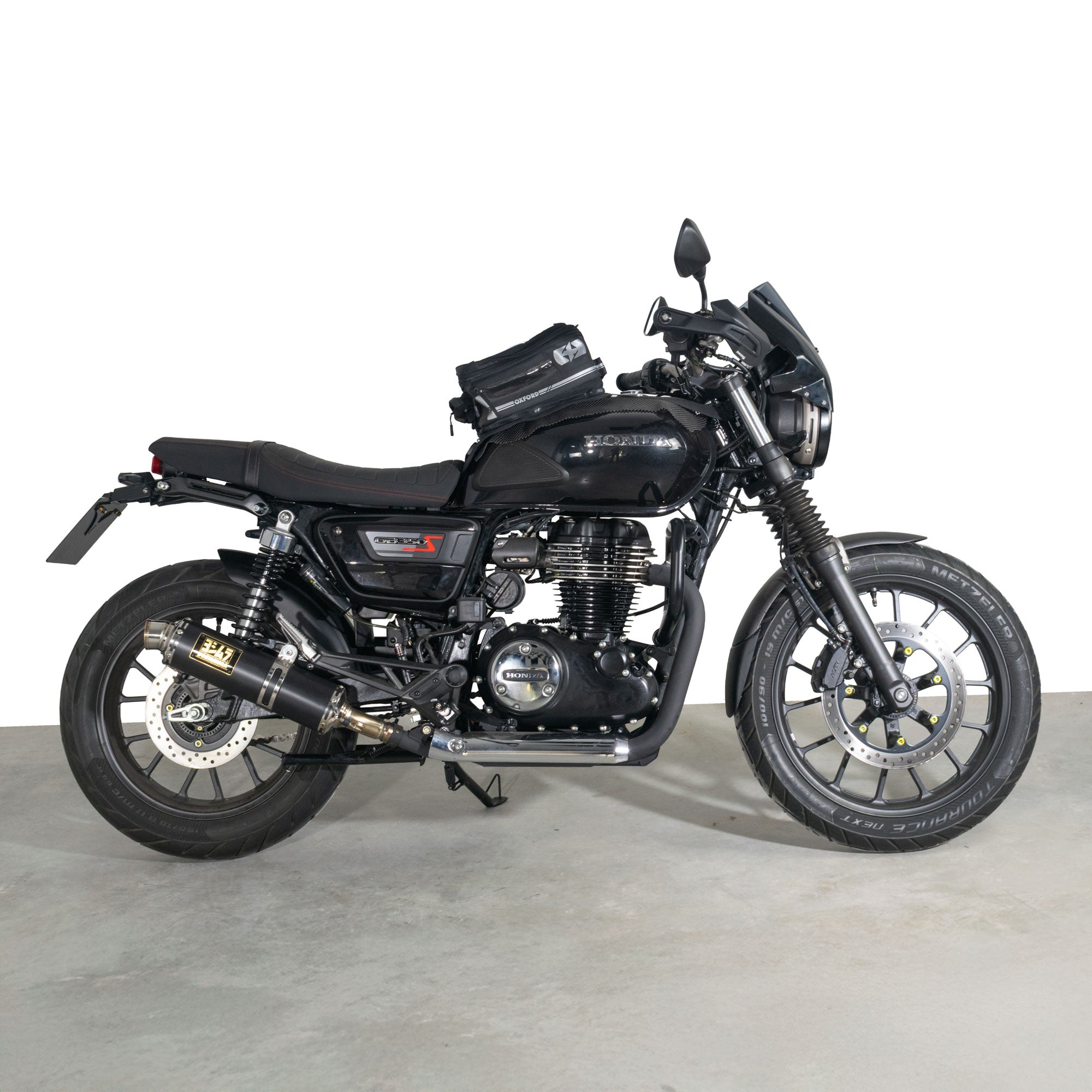 Pyramid Fly Screen | Pearl Deep Mud Grey | Honda GB350S 2025>Current - Pyramid Motorcycle Accessories