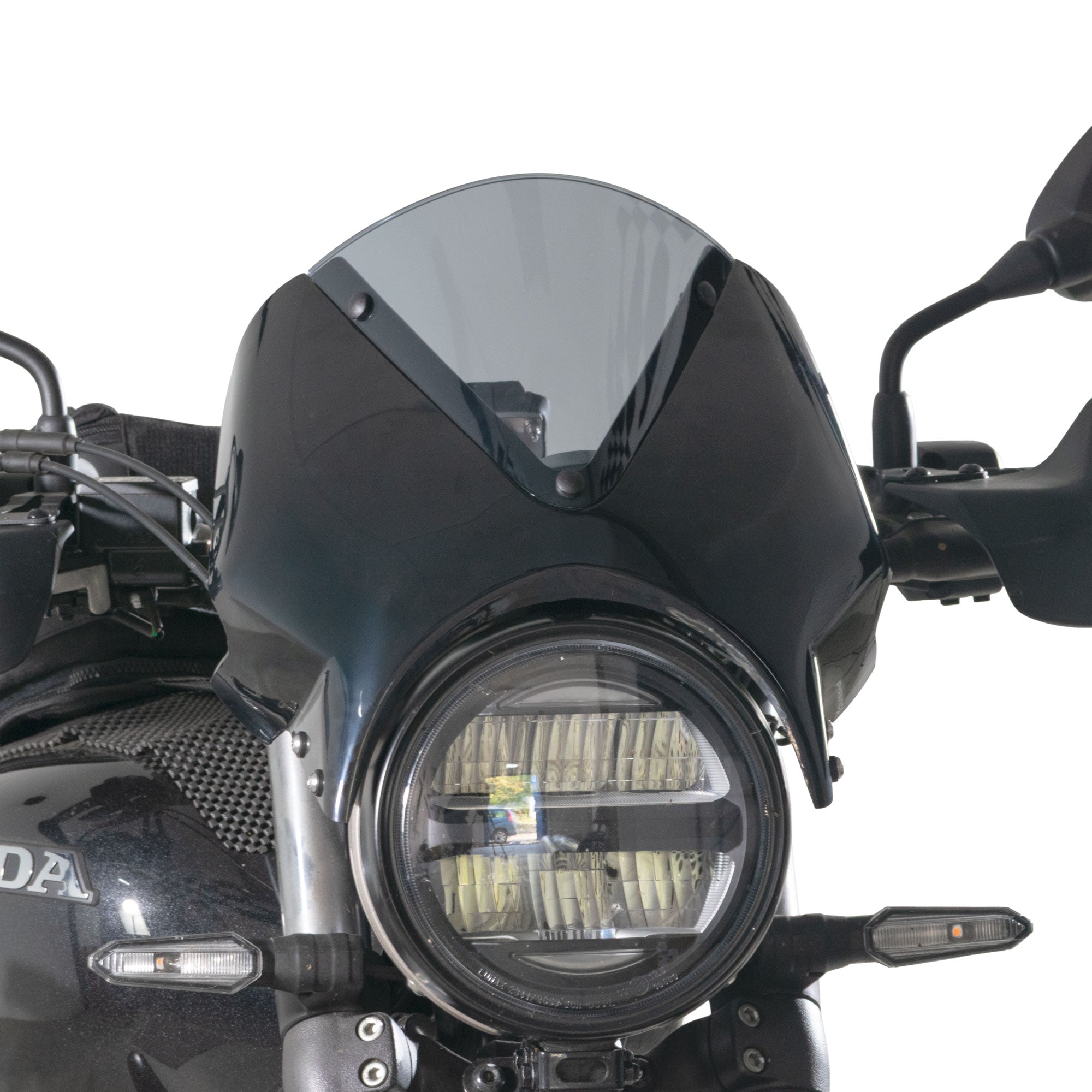 Pyramid Fly Screen | Pearl Deep Mud Grey | Honda GB350S 2025>Current - Pyramid Motorcycle Accessories