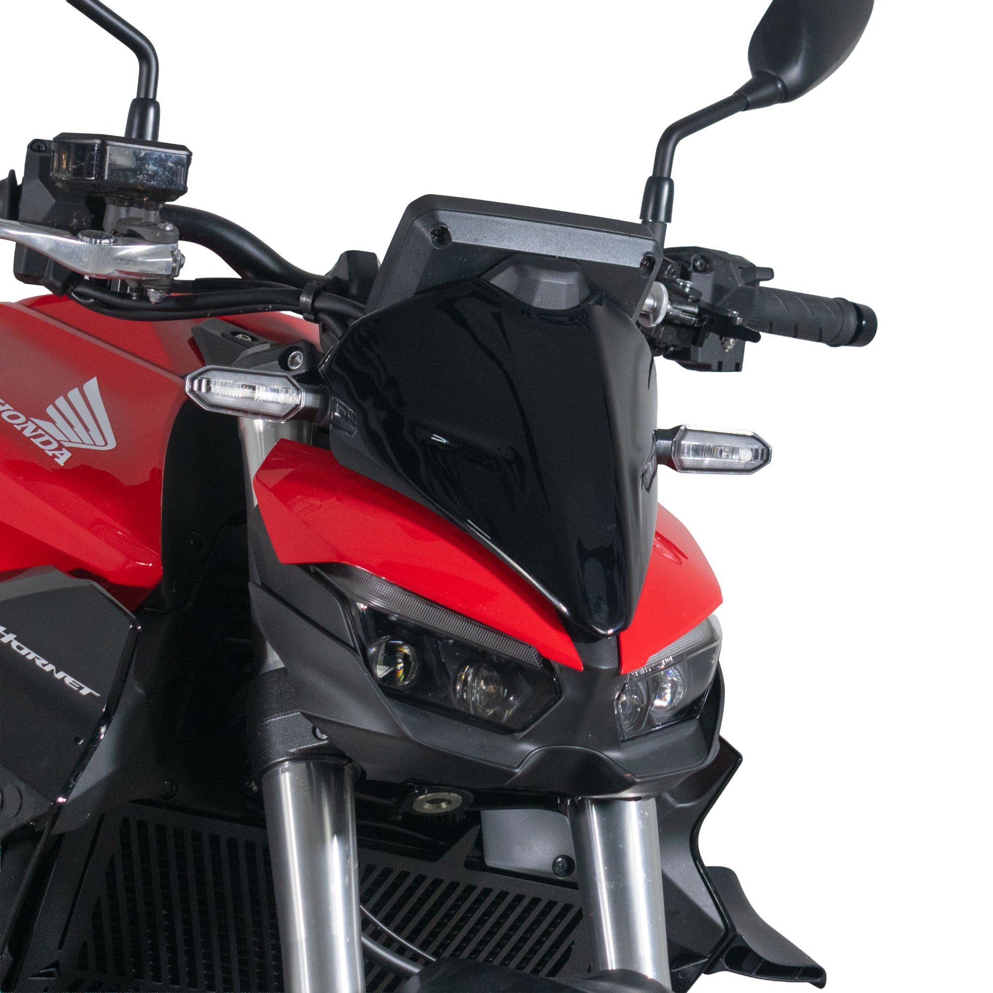 Pyramid Fly Screen | Graphite Black | Honda CB1000 Hornet 2025>Current - Pyramid Motorcycle Accessories
