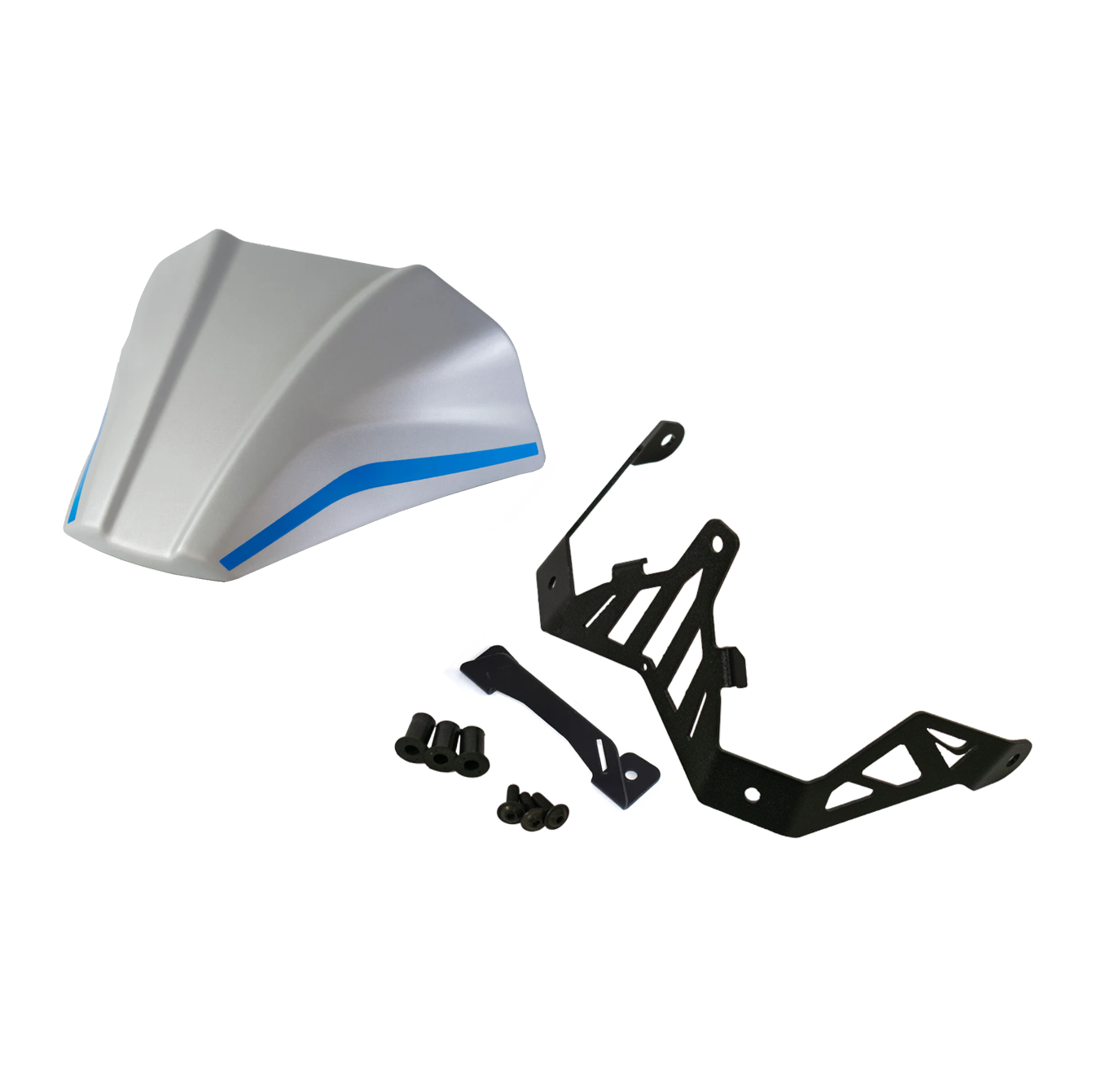 Pyramid Fly Screen | Ice Storm | Yamaha MT-07 2025>Current - Pyramid Motorcycle Accessories