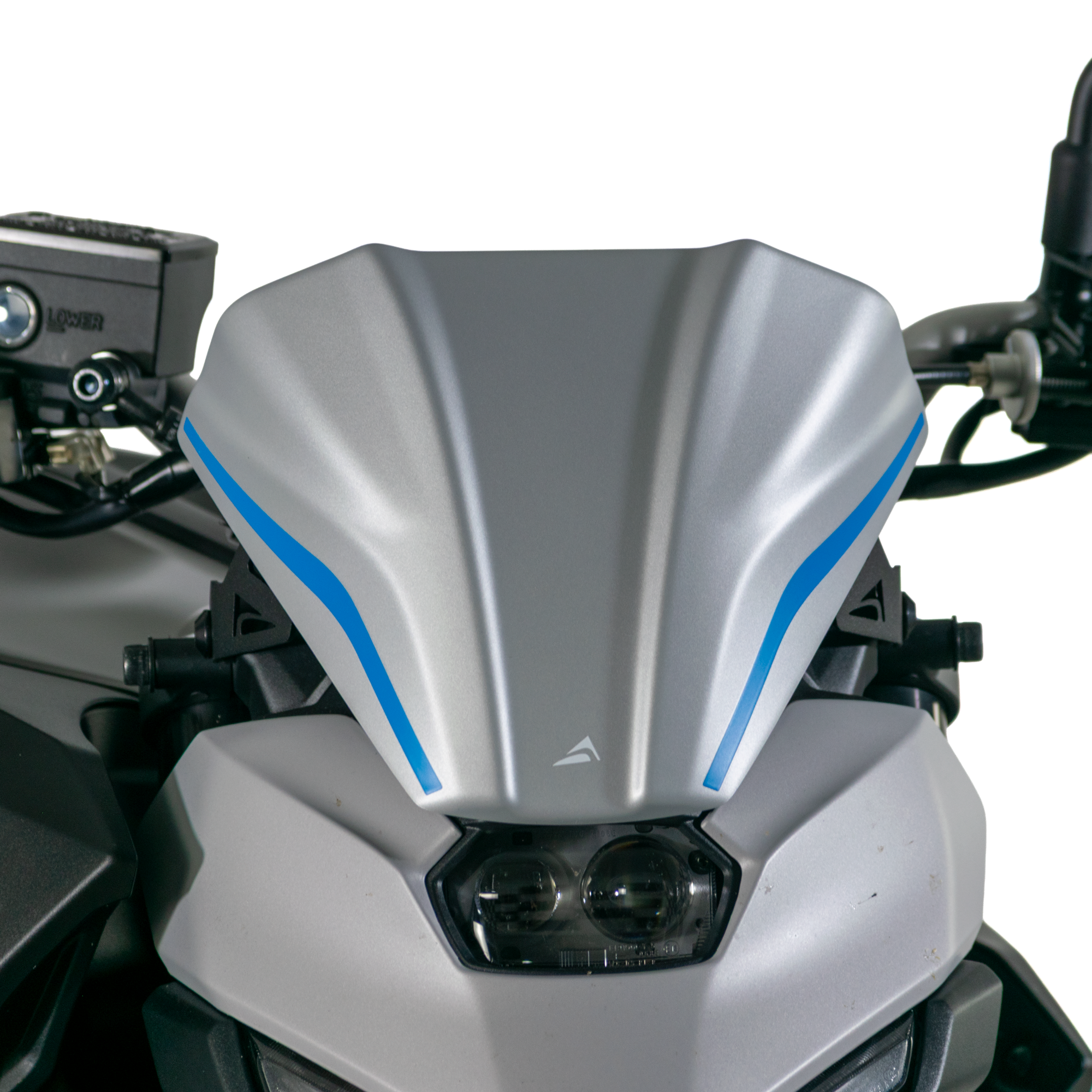 Pyramid Fly Screen | Ice Storm | Yamaha MT-07 2025>Current - Pyramid Motorcycle Accessories
