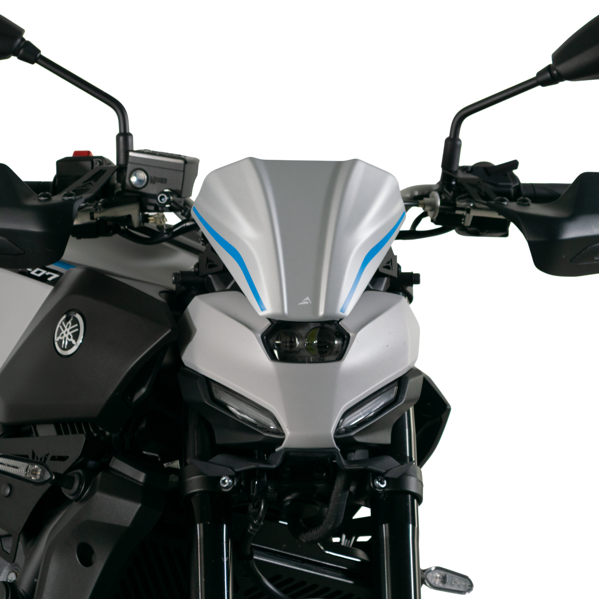 Pyramid Fly Screen | Ice Storm | Yamaha MT-07 2025>Current - Shop name