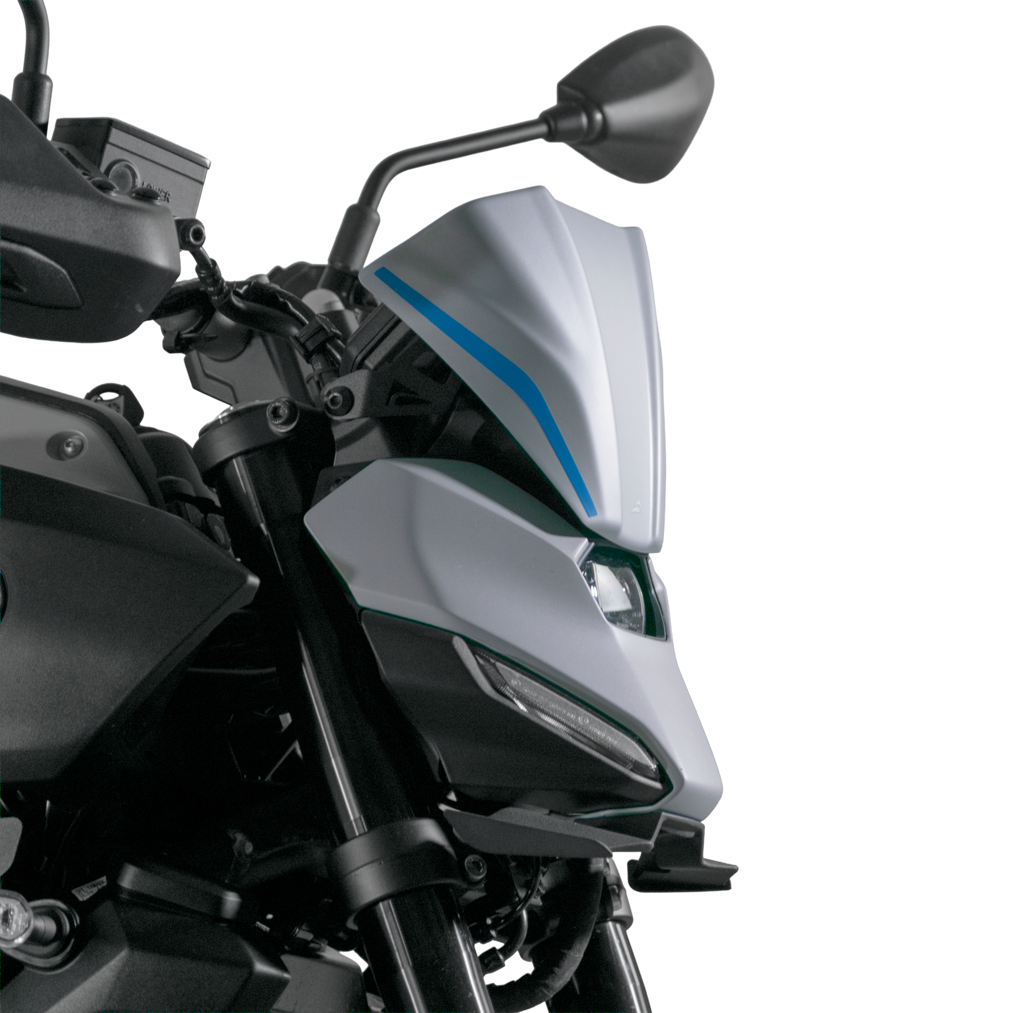 Pyramid Fly Screen | Ice Storm | Yamaha MT-07 2025>Current - Shop name