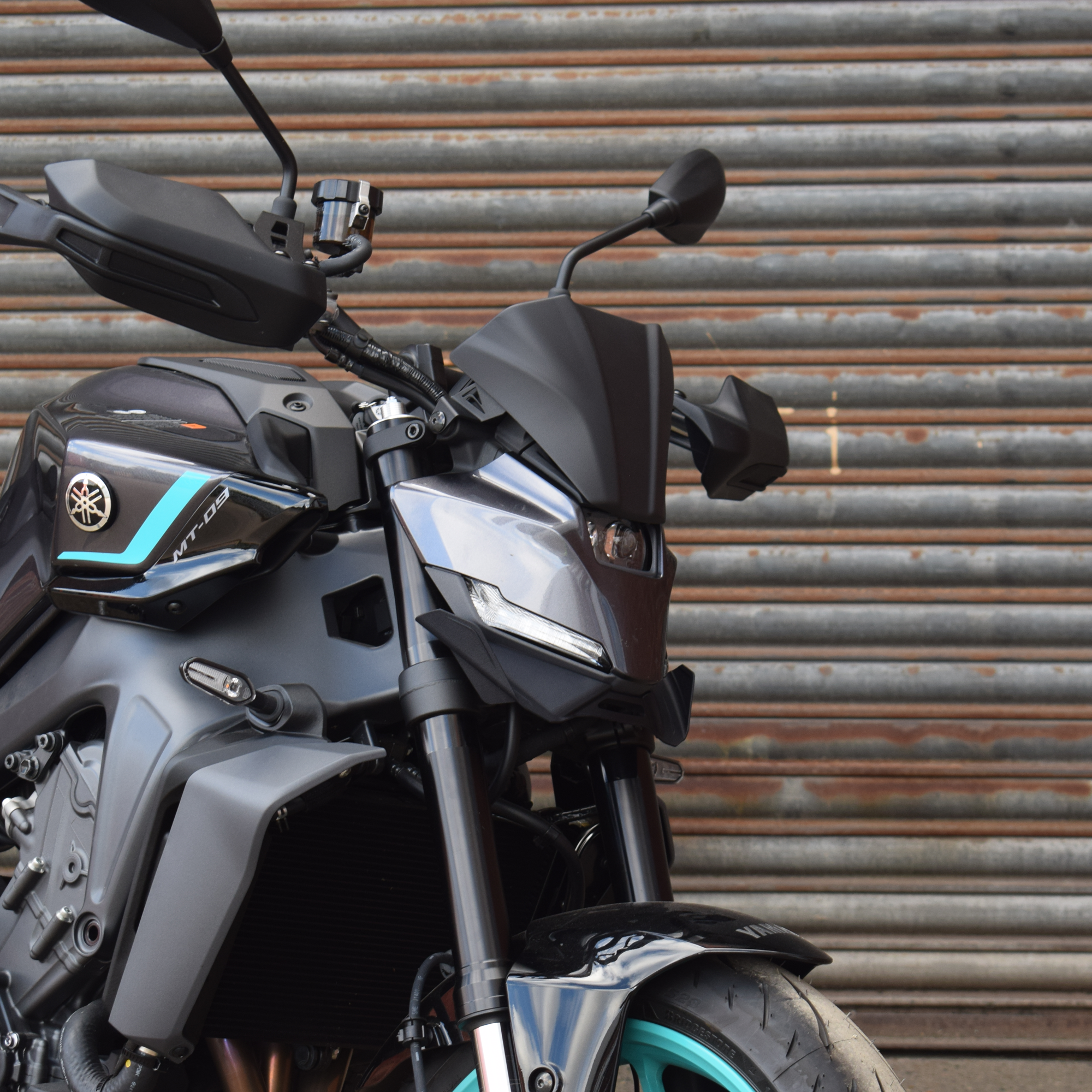 Pyramid Fly Screen | Matte Black | Yamaha MT-09 2024>Current -  Shop name