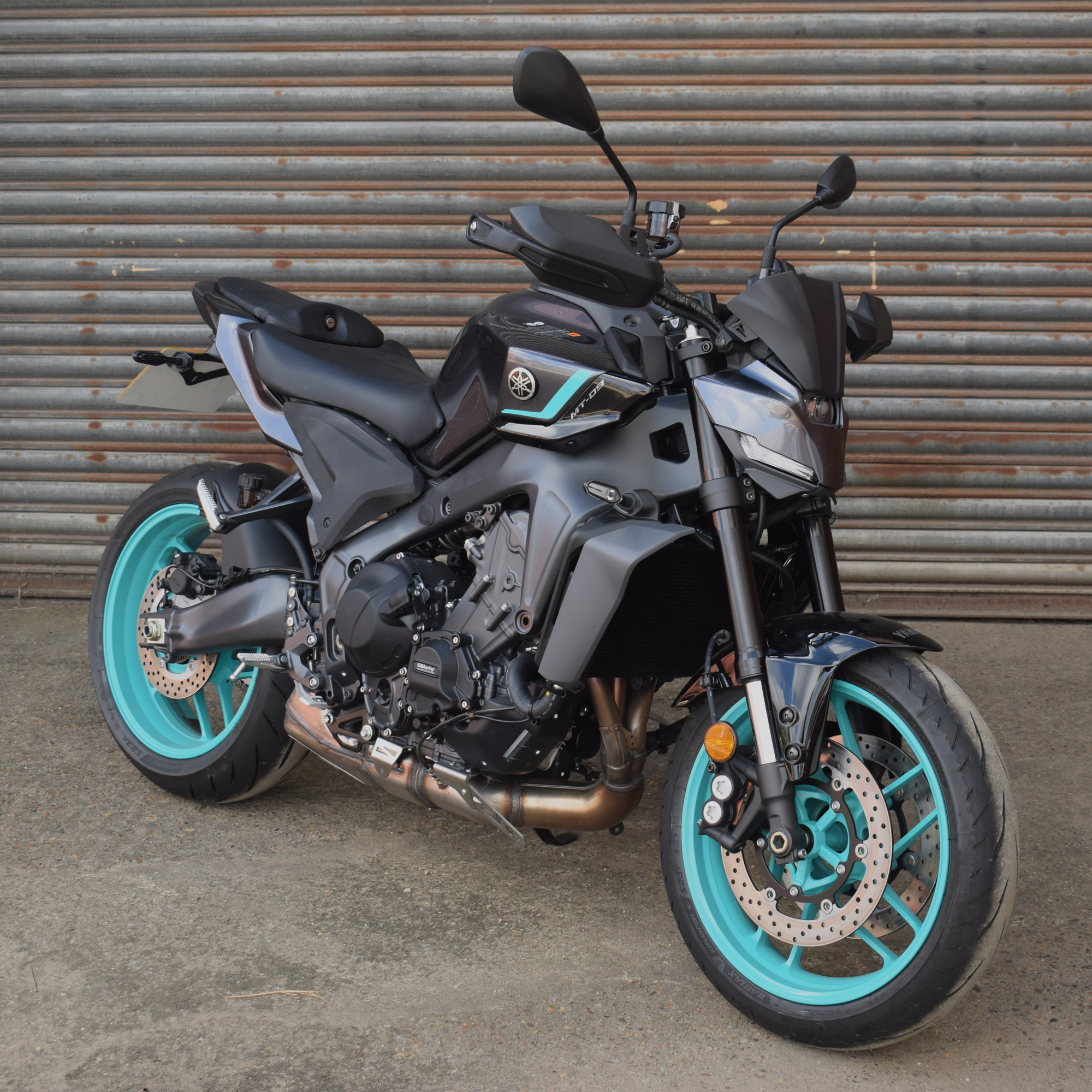 Pyramid Fly Screen | Matte Black | Yamaha MT-09 2024>Current -  Shop name