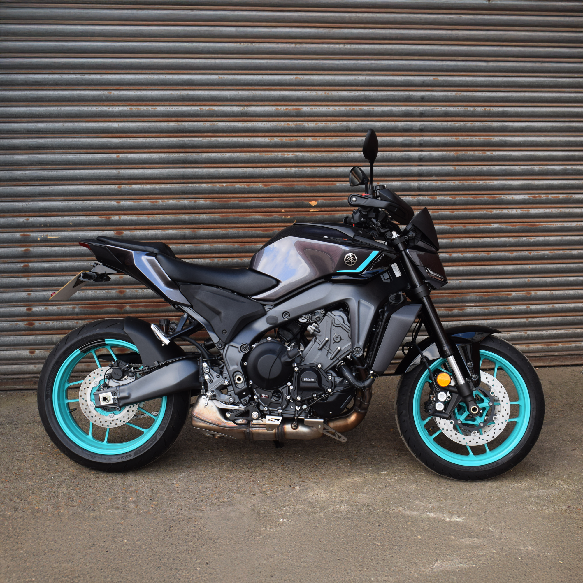 Pyramid Fly Screen | Matte Black | Yamaha MT-09 2024>Current -  Shop name