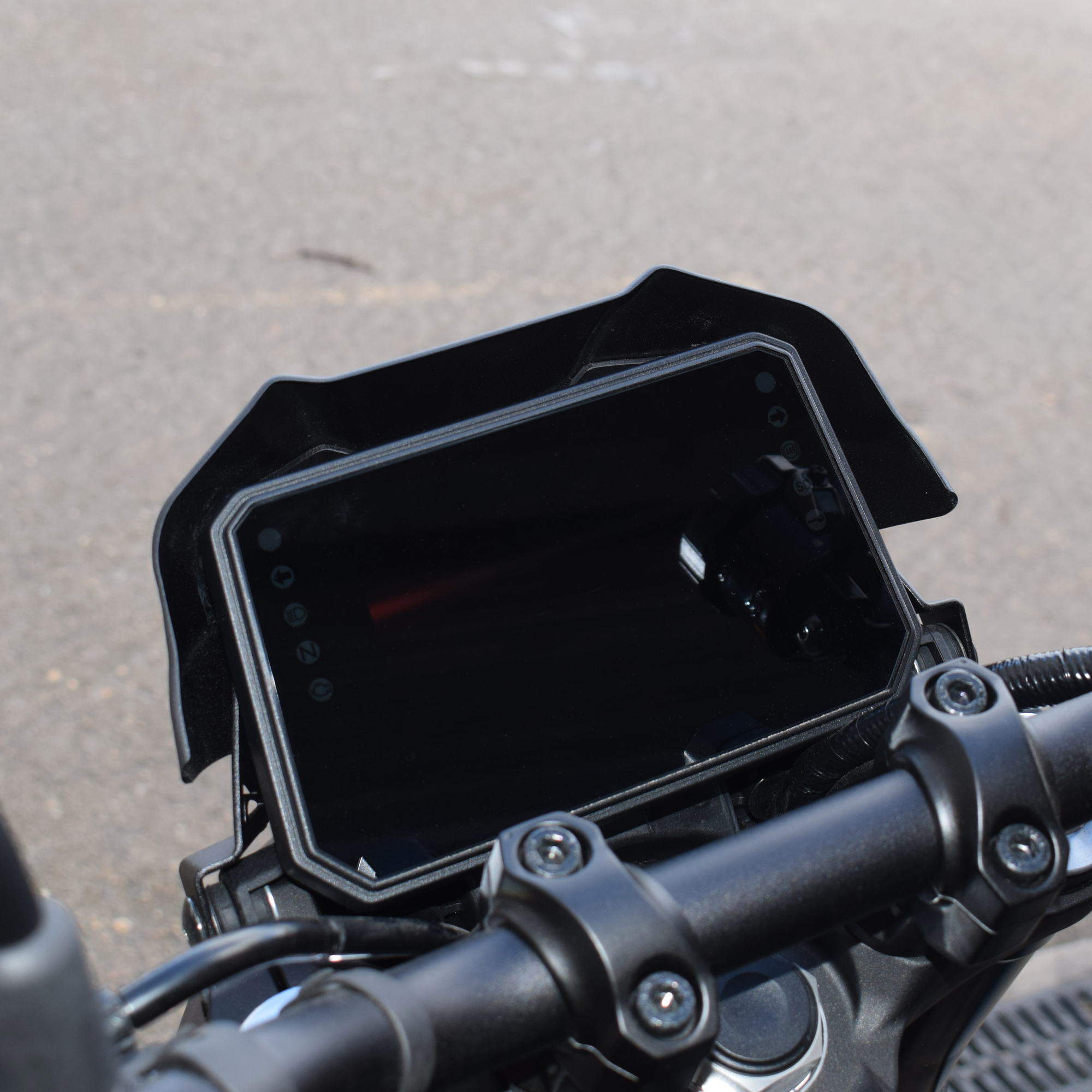 Pyramid Fly Screen | Matte Black | Yamaha MT-09 2024>Current -  Shop name