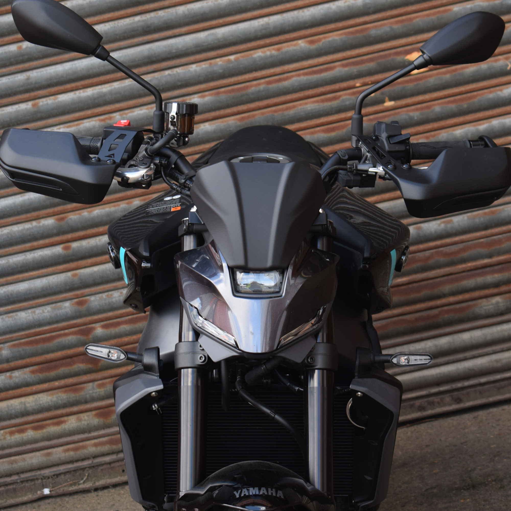 Pyramid Fly Screen | Matte Black | Yamaha MT-09 2024>Current -  Shop name