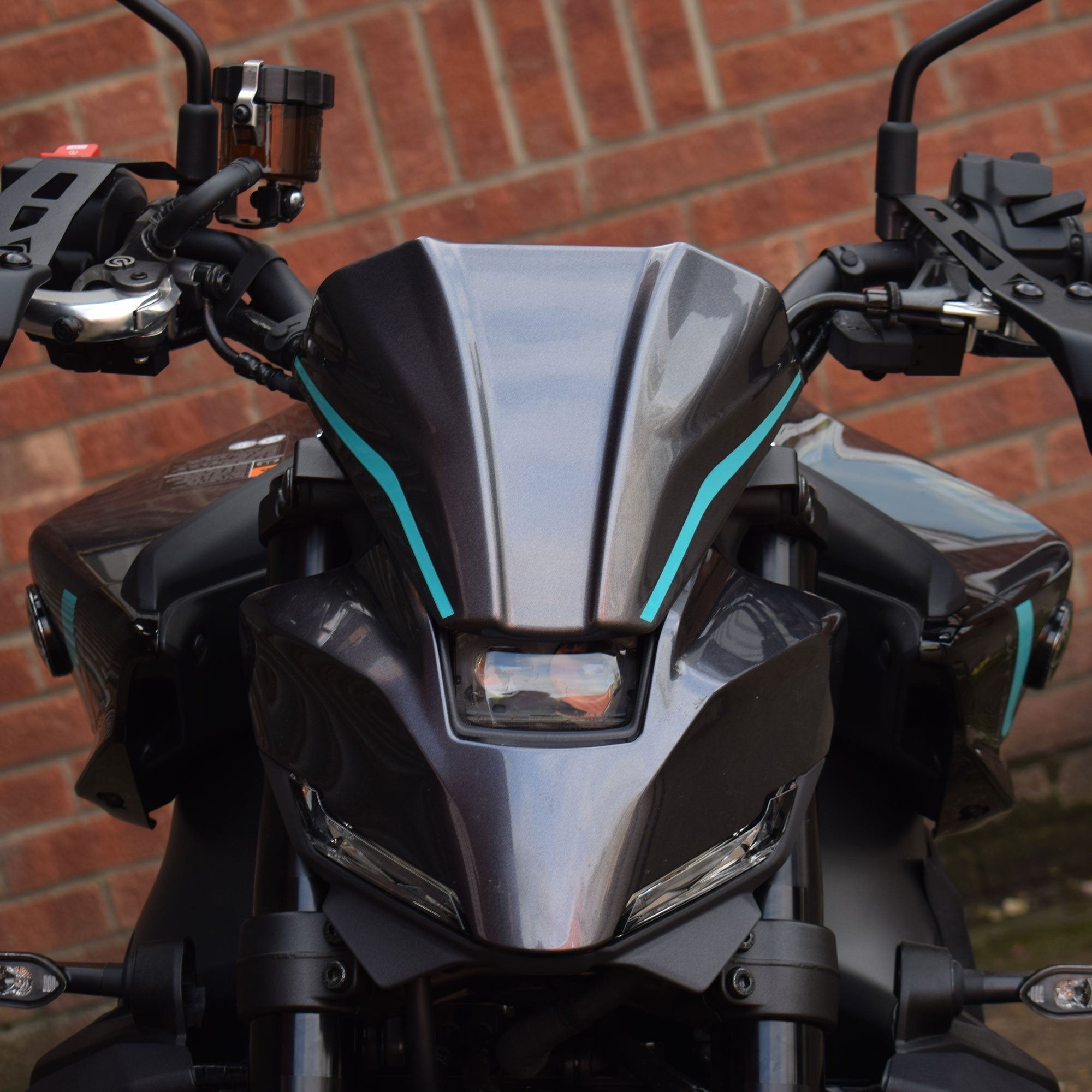 Pyramid Fly Screen | Midnight Cyan | Yamaha MT-09 2024>Current - Pyramid Motorcycle Accessories