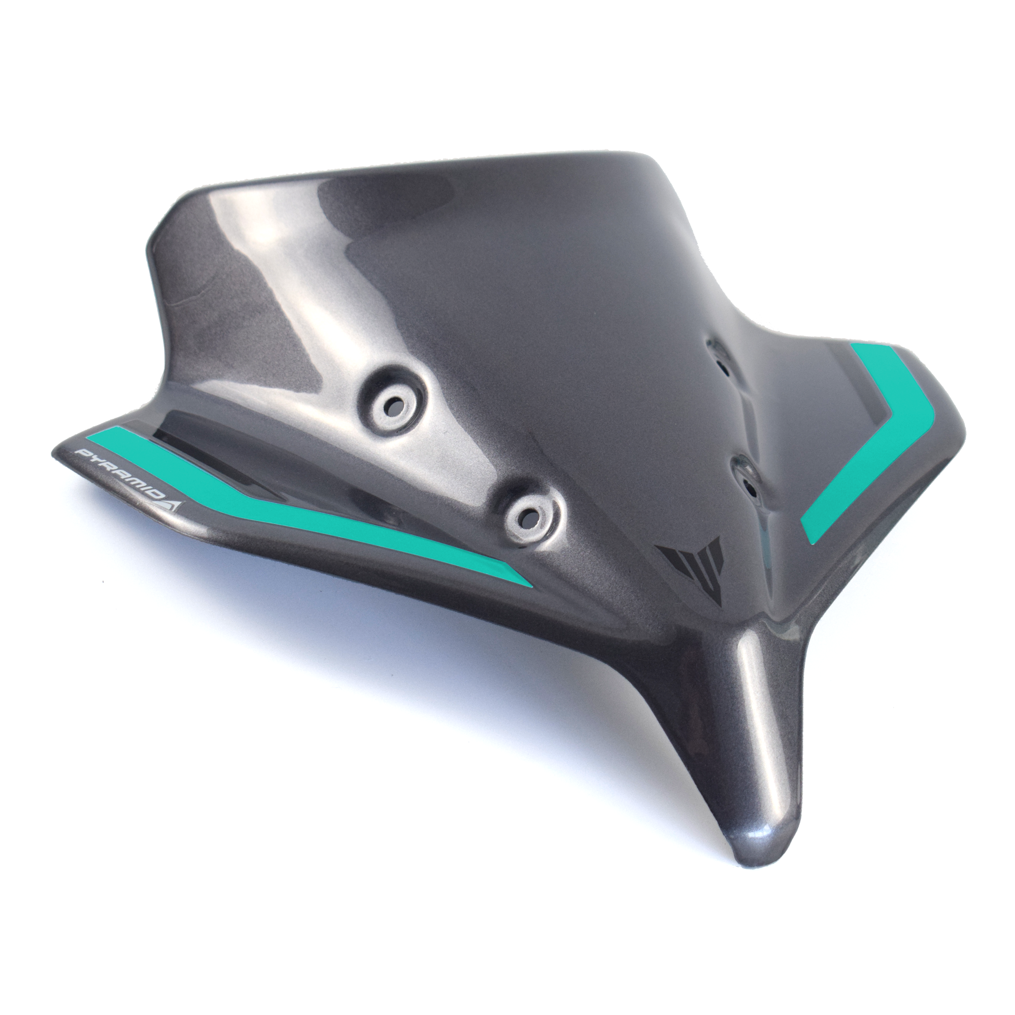 Pyramid Fly Screen | Midnight Cyan | Yamaha MT-10 2024>Current - Shop name