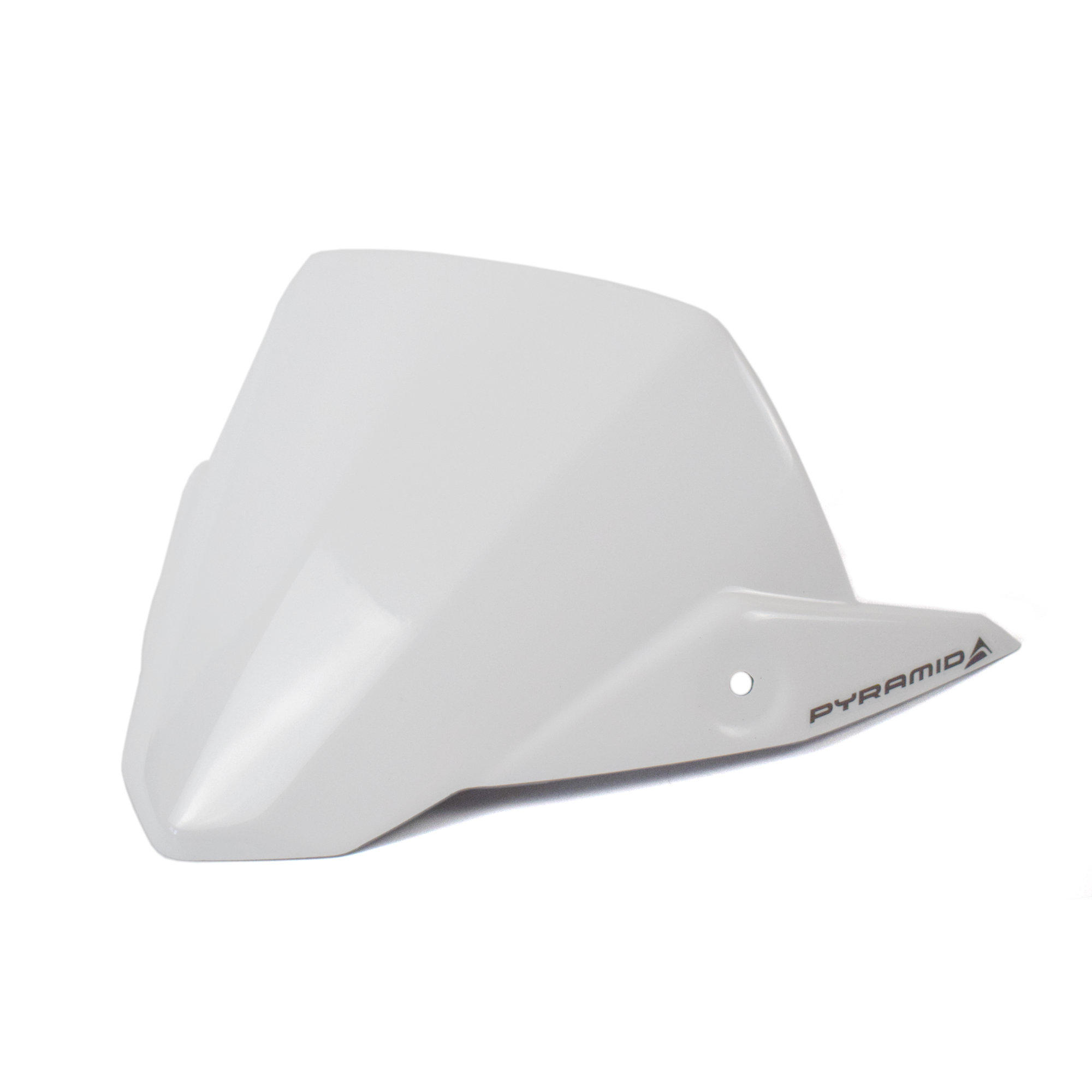 Pyramid Fly Screen | Pearl Glare White | Honda CB750 Hornet 2022>2024 - Shop name