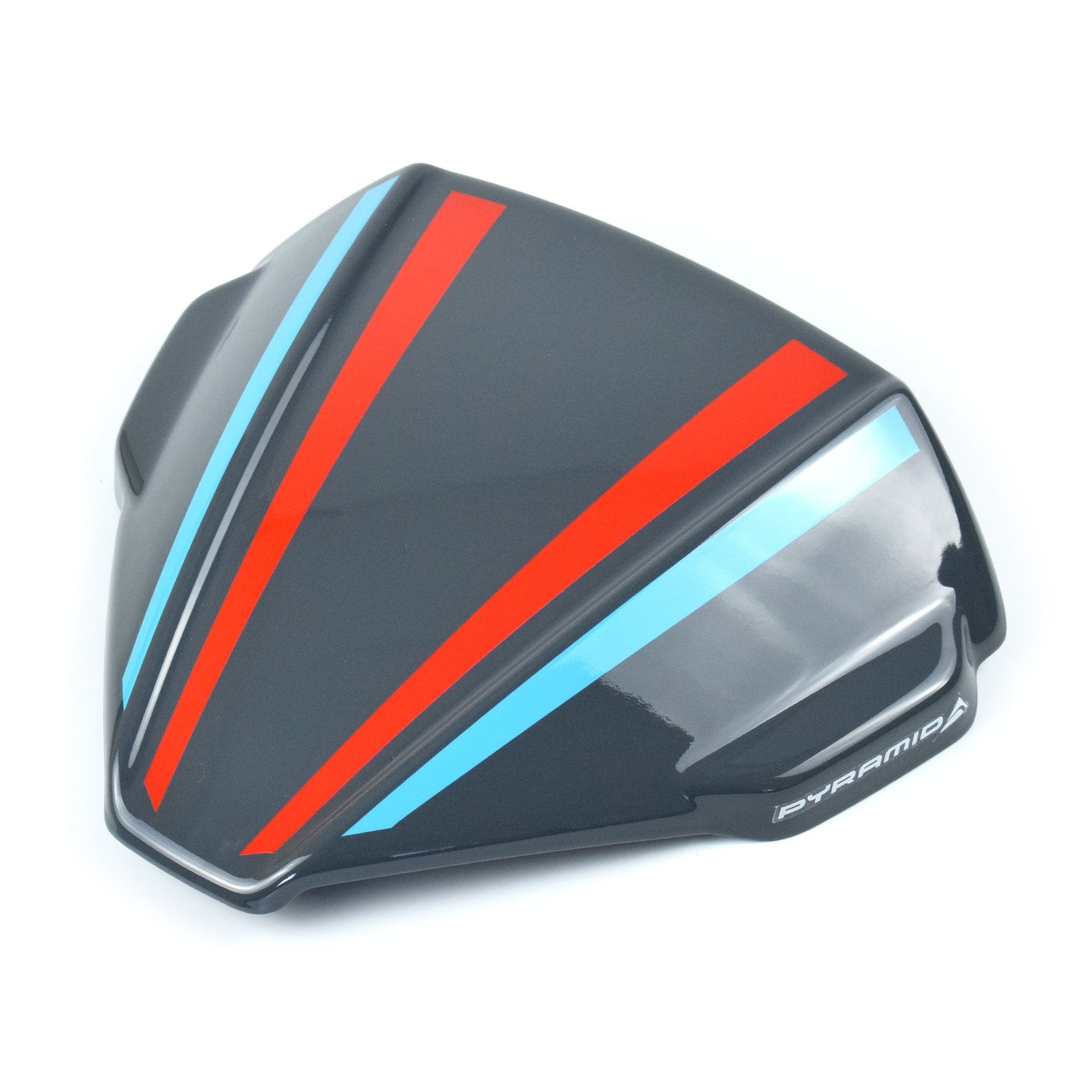 Pyramid Fly Screen | Storm Fluo/Cyan Strom Colours | Yamaha MT-09 2021>2023 - Shop name