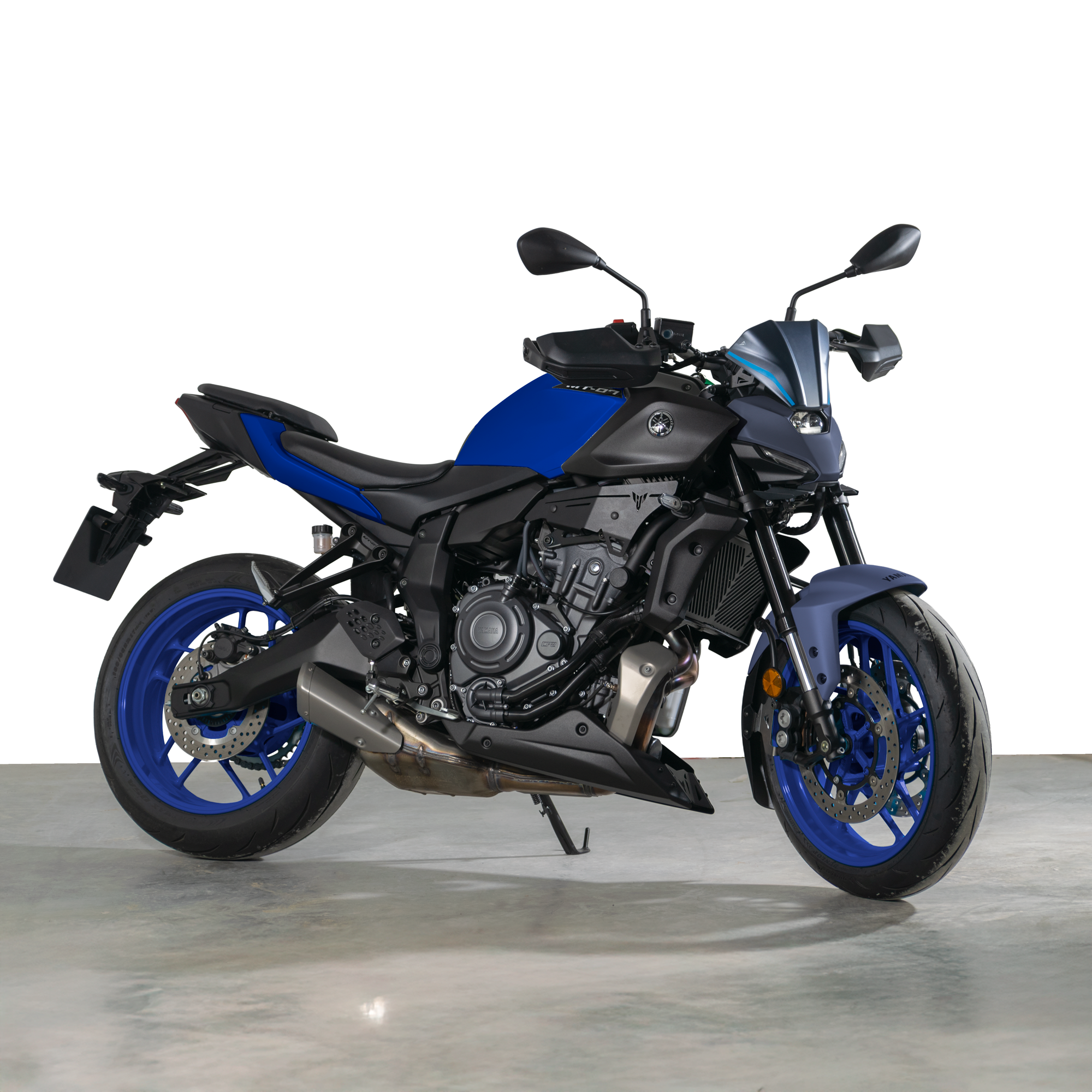 Pyramid Fly Screen | Yamaha Blue | Yamaha MT-07 2025>Current - Shop name