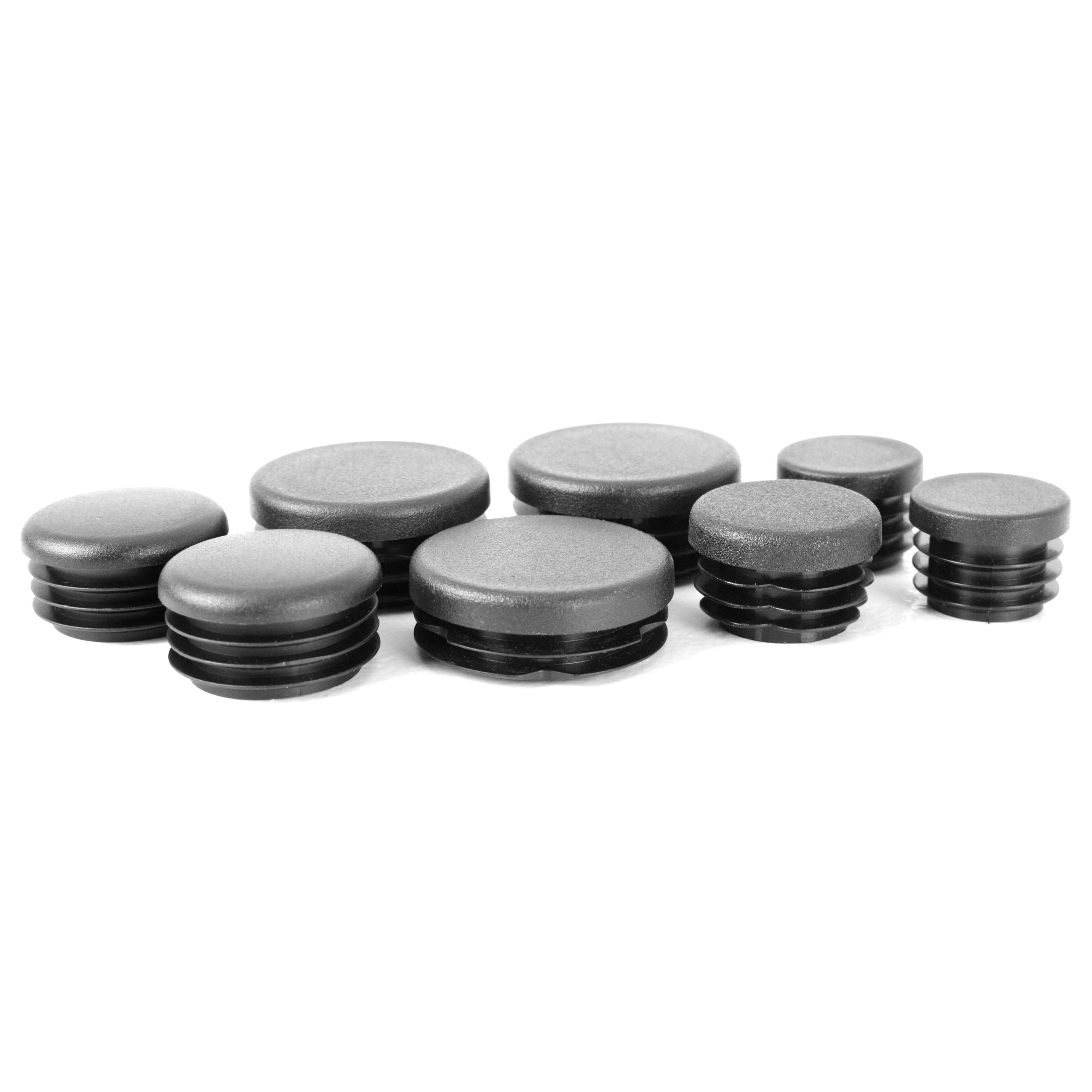 Pyramid Frame End Caps | Matte Black | BMW R nineT 2017>2024 - Shop name