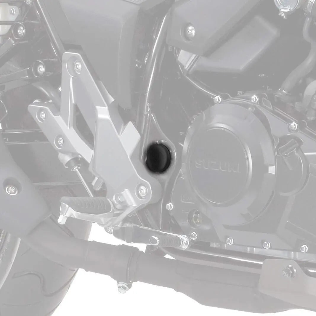 Pyramid Frame End Caps | Matte Black | Suzuki V-Strom 250 2018>Current - Shop name