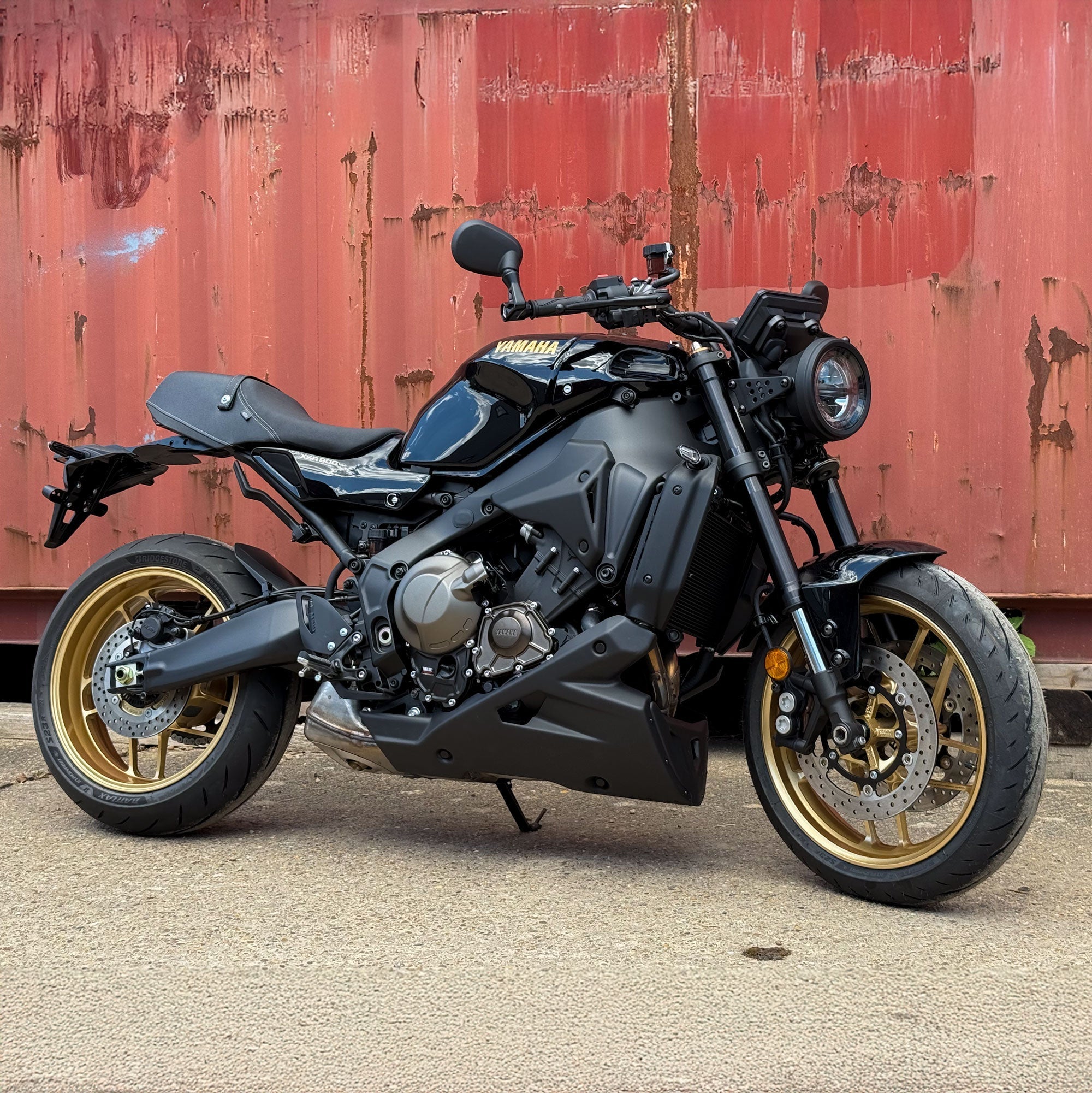 Pyramid Front Infill Panels | Unpainted | Yamaha XSR900 2022>Current - Pyramid Motorcycle Accessories