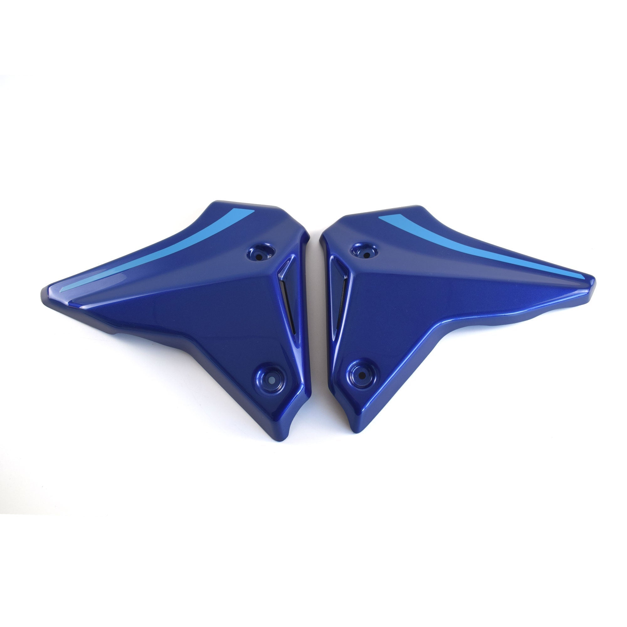 Pyramid Front Infill Panels | Yamaha Blue | Yamaha MT-09 2021>Current - Pyramid Motorcycle Accessories