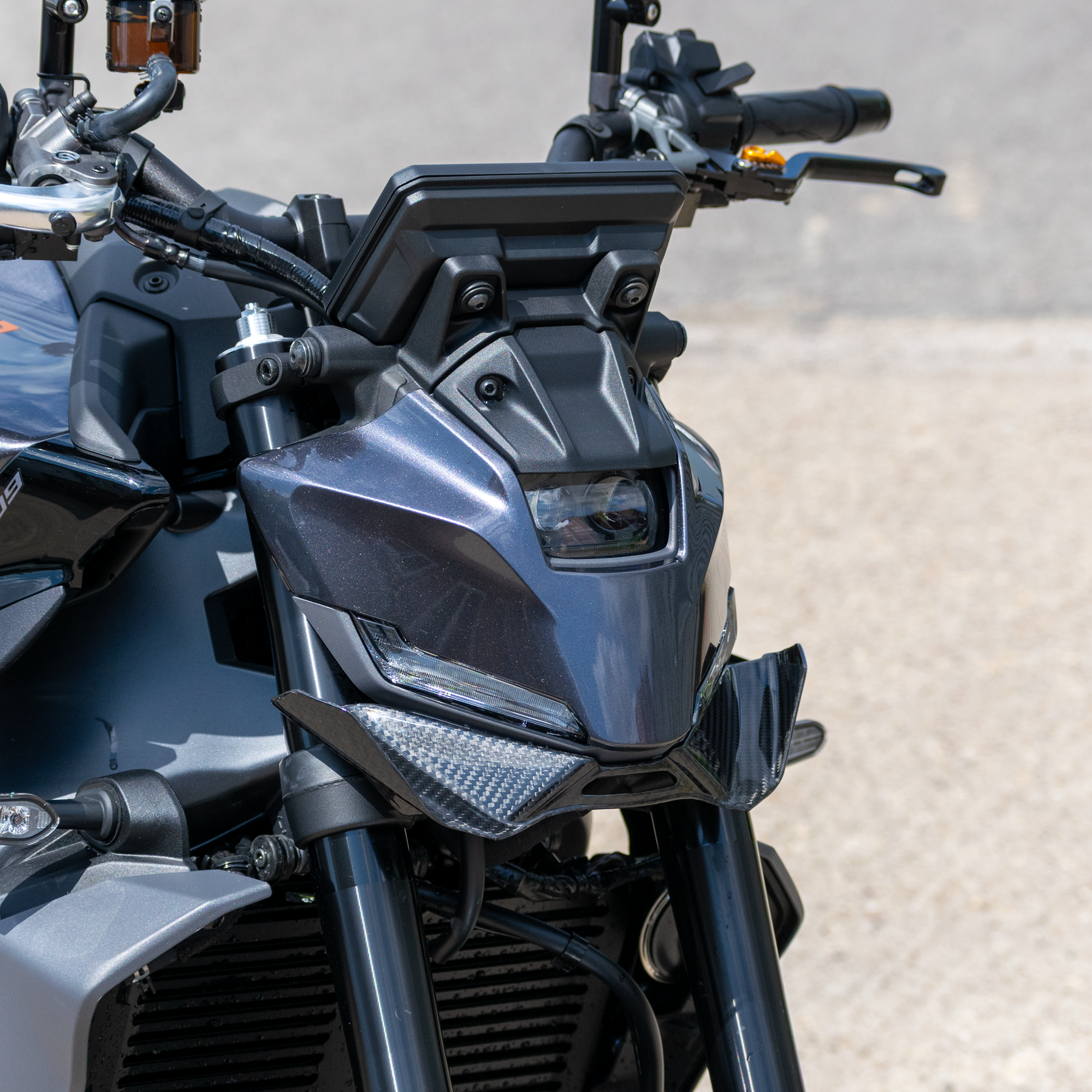 Pyramid Frontal Wing | Carbon Fibre | Yamaha MT-09 2024>Current - Shop name