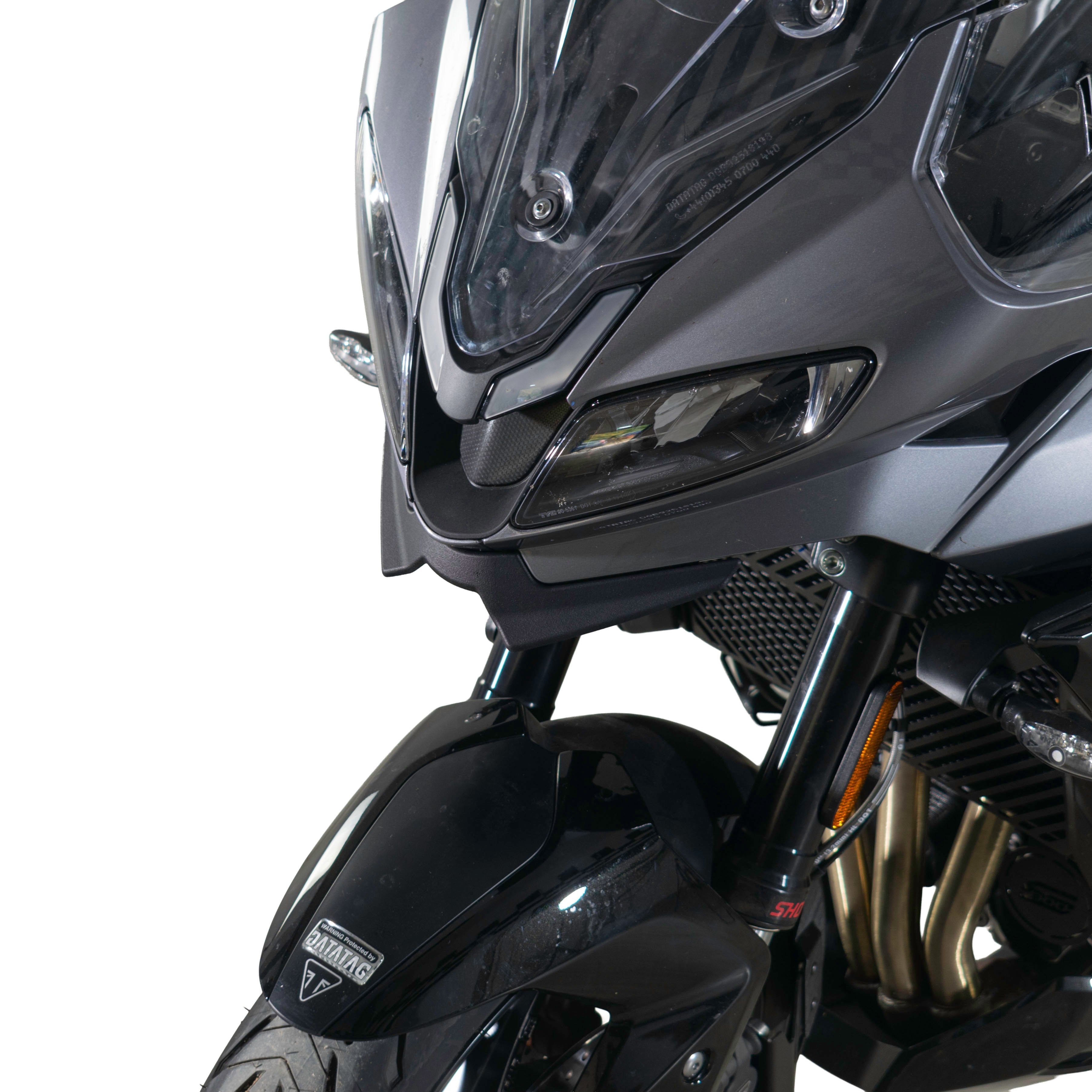 Pyramid Frontal Wing | Matte Black | Tiger Sport 800 2025>Current - Shop name