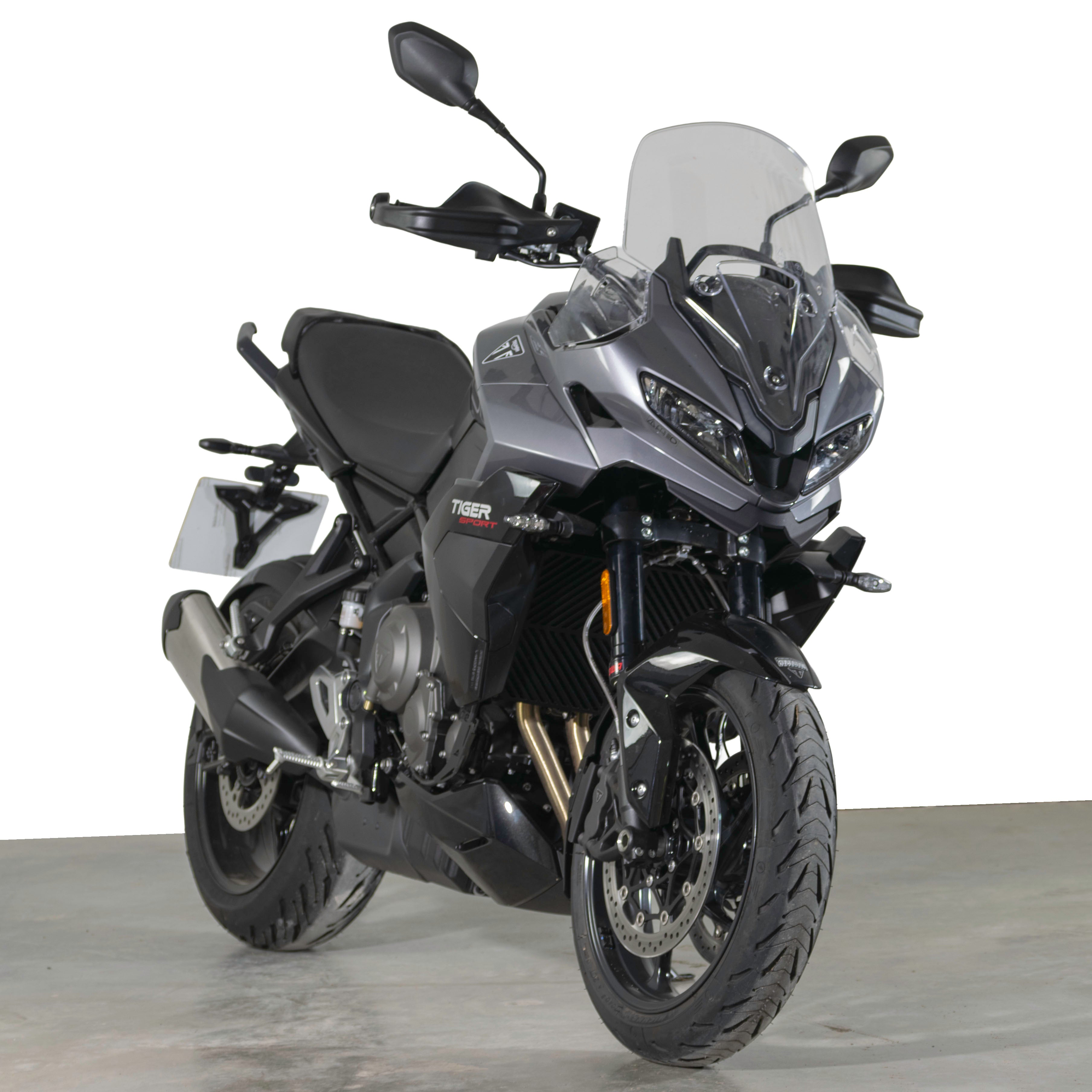 Pyramid Frontal Wing | Matte Black | Tiger Sport 800 2025>Current - Shop name