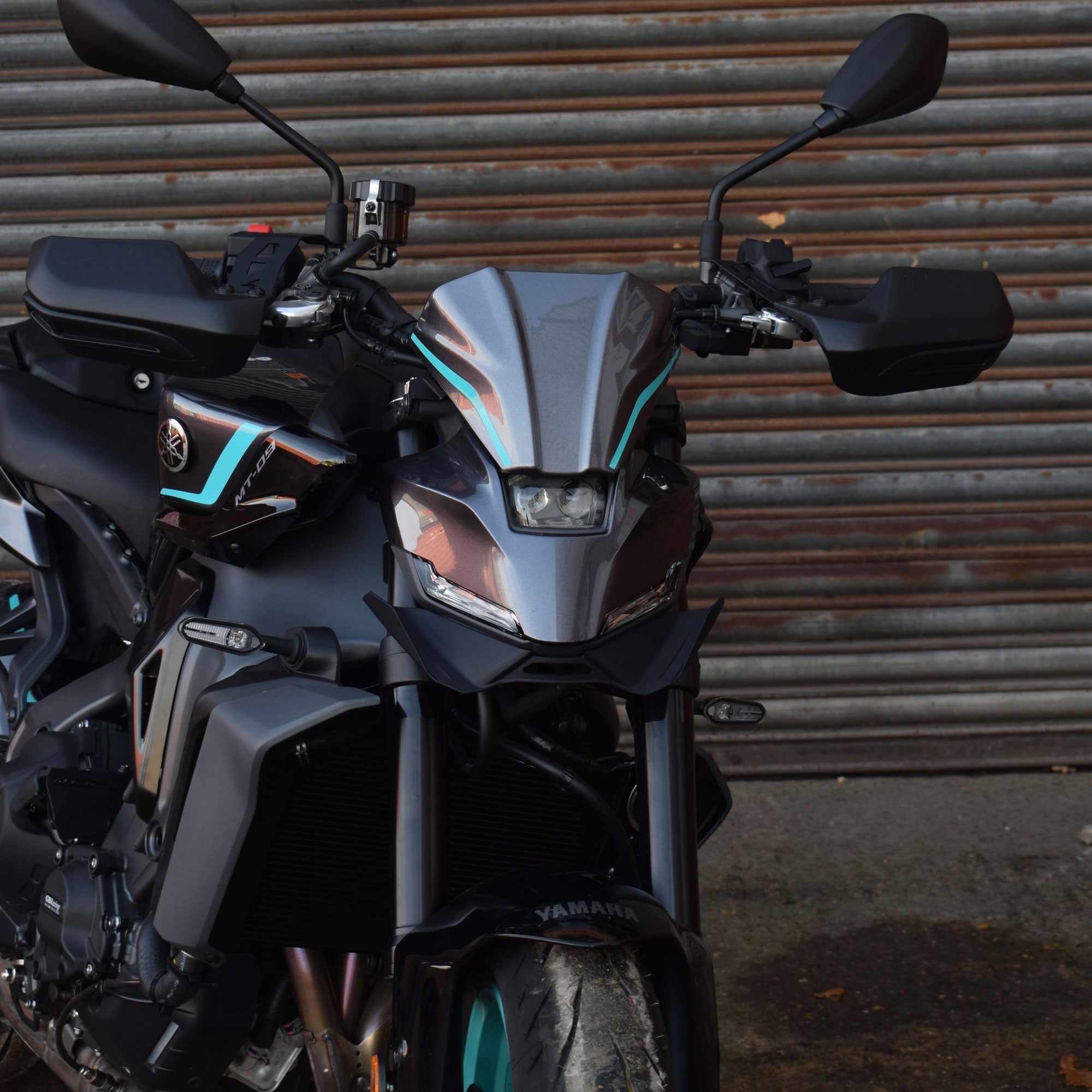 Pyramid Frontal Wing | Matte Black | Yamaha MT-09 2024>Current - Pyramid Motorcycle Accessories