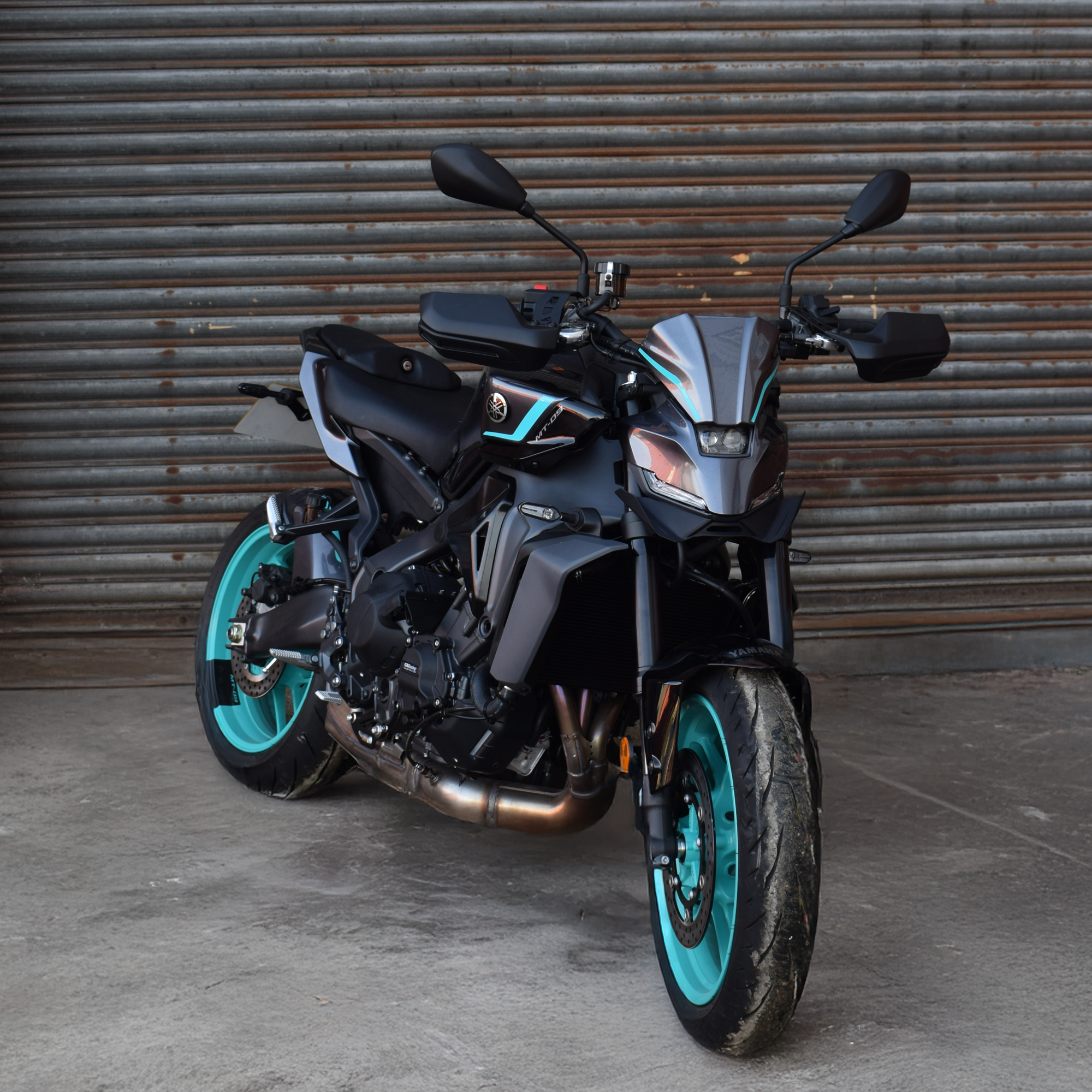 Pyramid Frontal Wing | Matte Black | Yamaha MT-09 SP 2024>Current - Pyramid Motorcycle Accessories