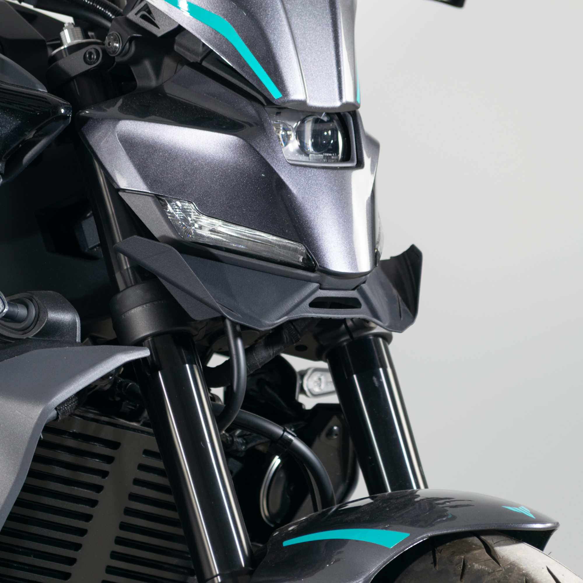 Pyramid Frontal Wing | Matte Black | Yamaha MT-09 SP 2024>Current - Pyramid Motorcycle Accessories
