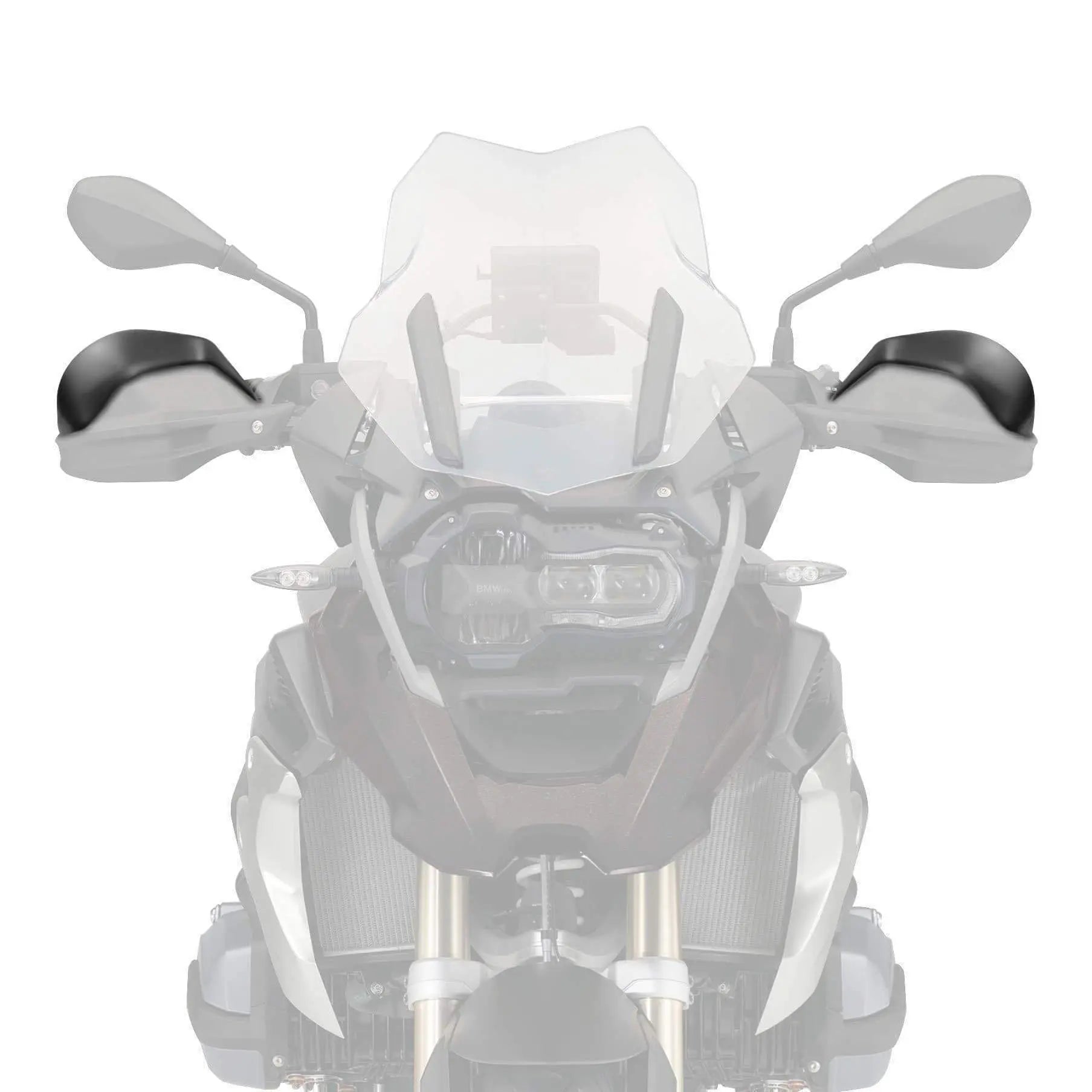 Pyramid Handguard Extensions | Matte Black | BMW S 1000 XR 2020>Current - Shop name