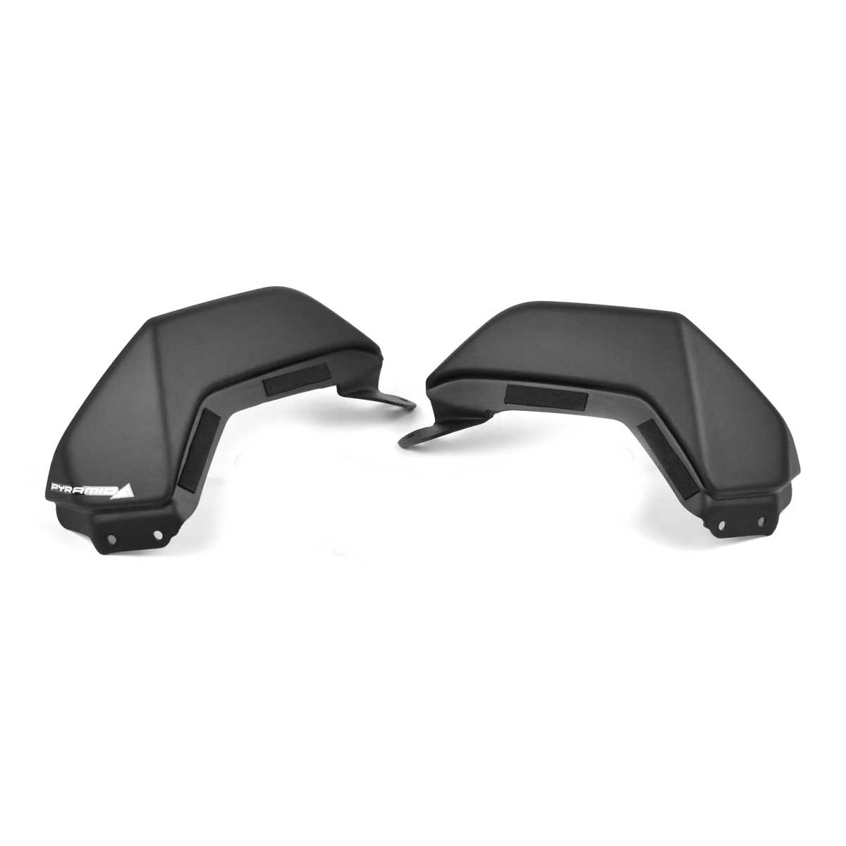 Pyramid Handguard Extensions | Matte Black | Triumph Tiger 1200 GT Pro 2022>Current - Pyramid Motorcycle Accessories