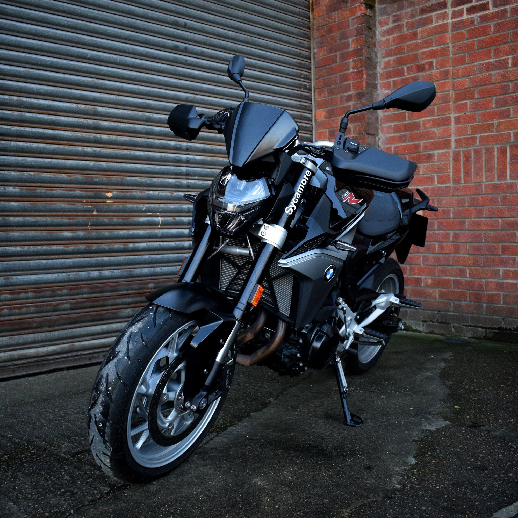 Pyramid Handguards | Matte Black | BMW F 900 R 2020>Current - Pyramid Motorcycle Accessories