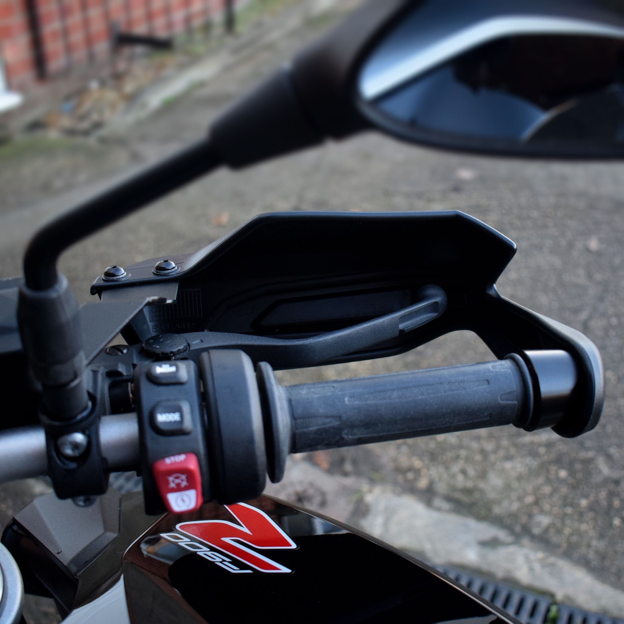 Pyramid Handguards | Matte Black | BMW F 900 R 2020>Current - Pyramid Motorcycle Accessories