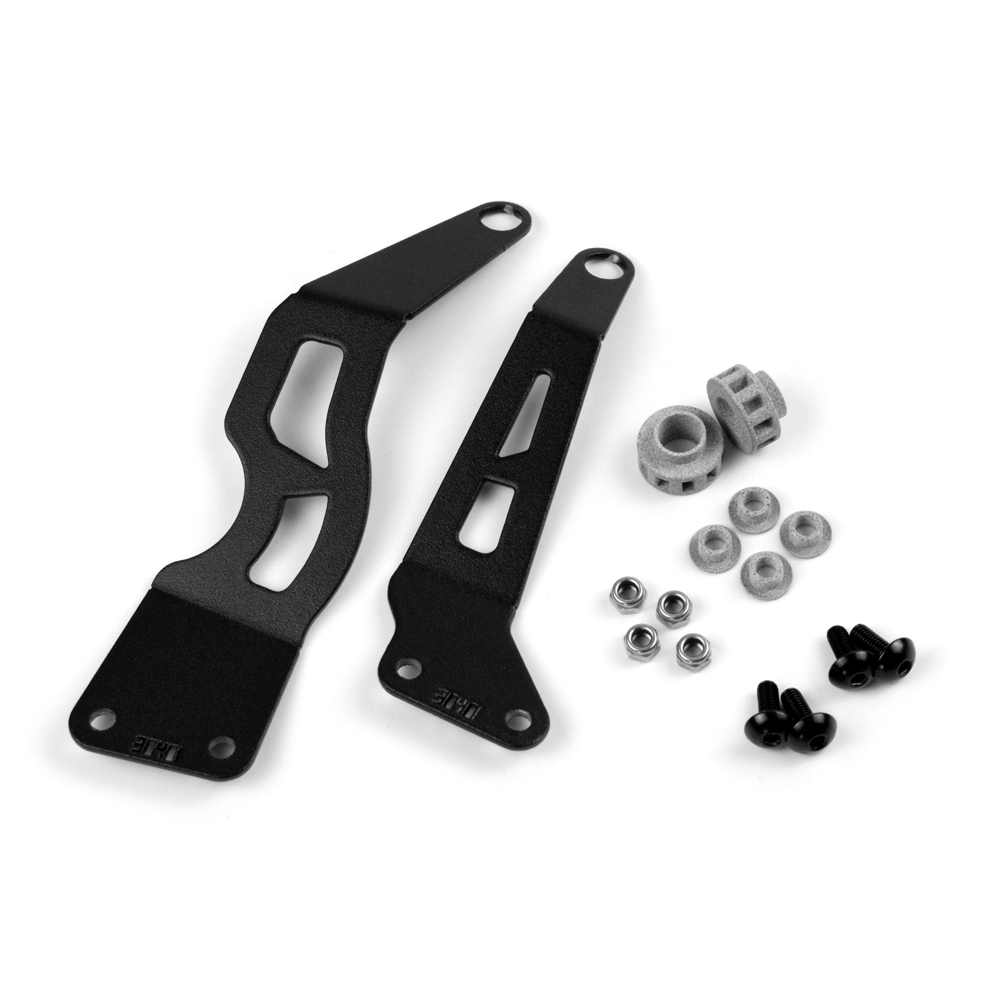 Pyramid Handguards | Matte Black | BMW R1300R 2025>Current - Pyramid Motorcycle Accessories