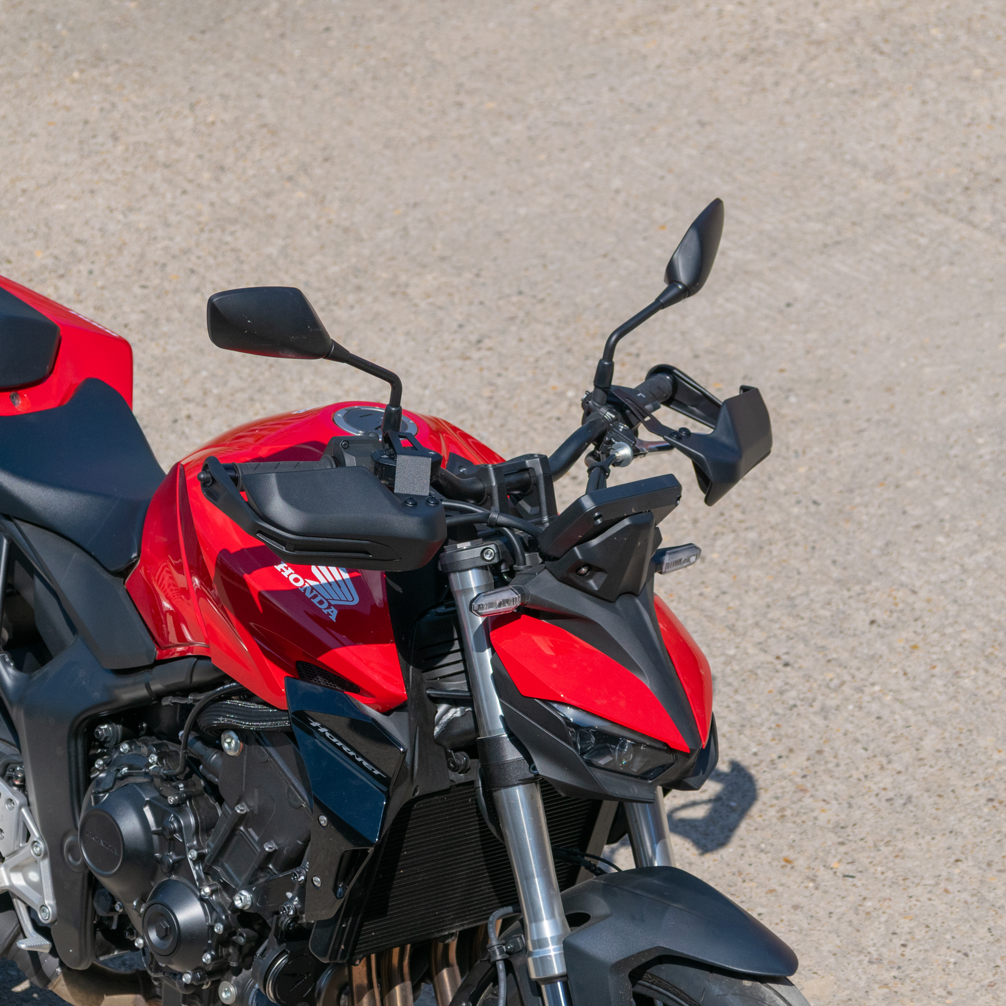 Pyramid Handguards | Matte Black | Honda CB1000 Hornet inc SP 2025>Current - Shop name